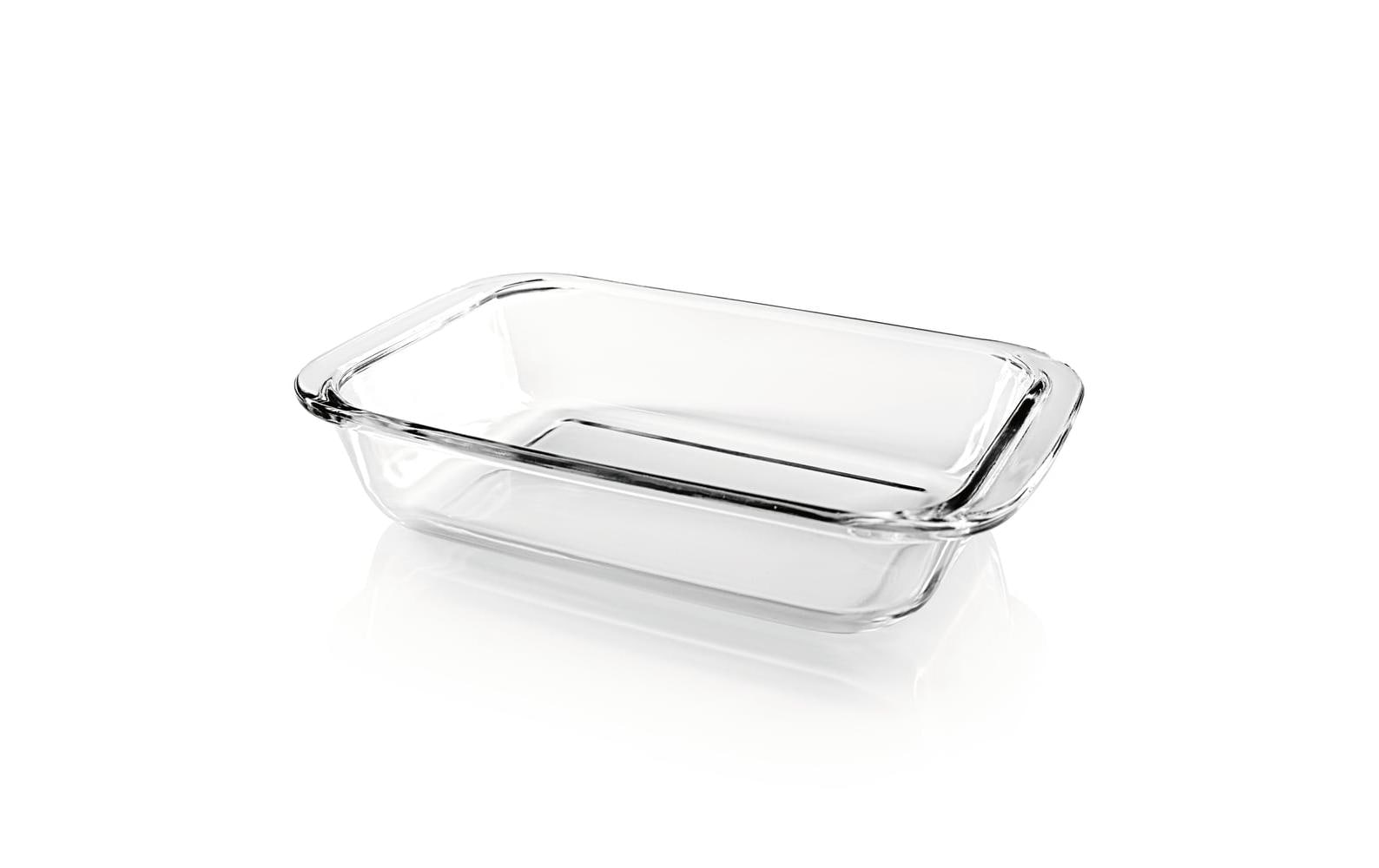 GOURMETmaxx Auflaufform für Heissluft-Fritteusen Eckig, Transparent