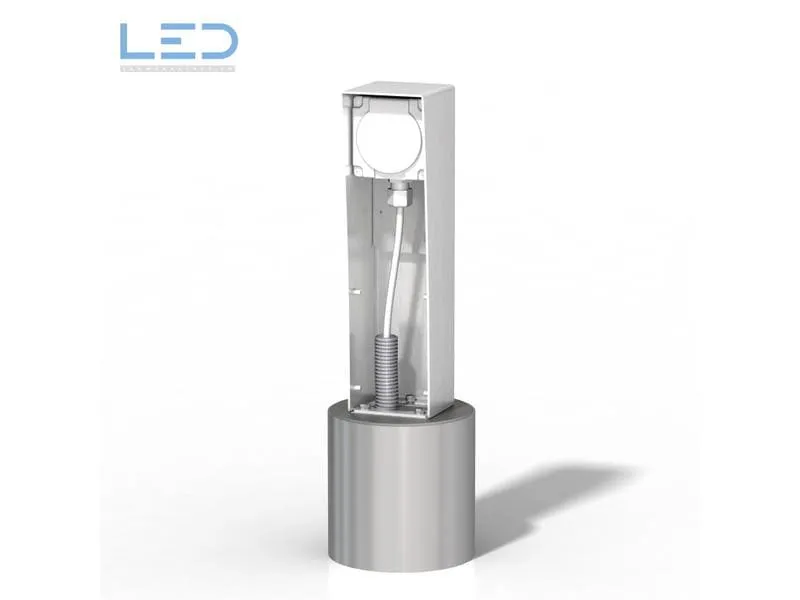 LED Werkstatt Ankerkorb zu E-Socket Energiesäule