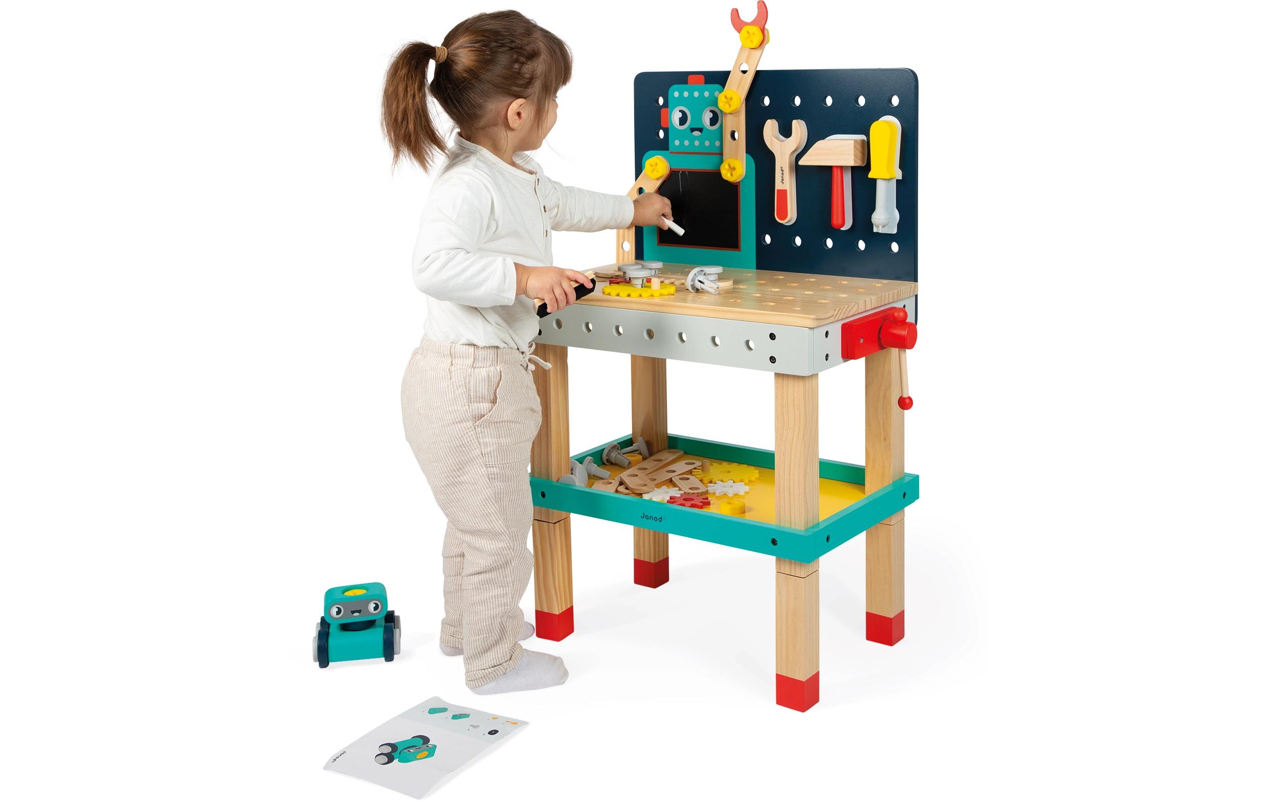 Janod Handwerker Werkbank Roboter