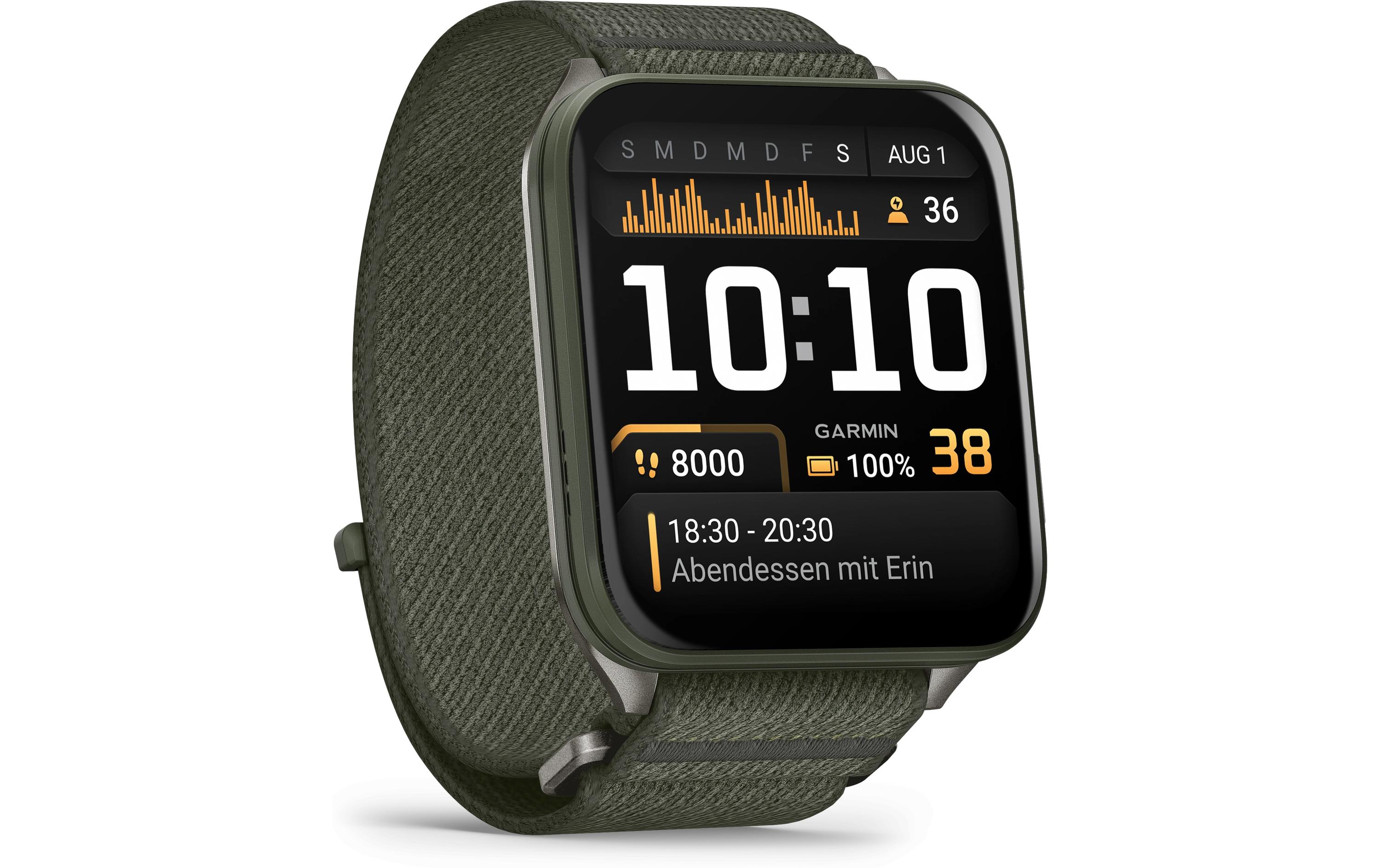 GARMIN GPS-Sportuhr Venu X1 Moss Green GARMIN GPS-Sportuhr Venu X1 Moss Green