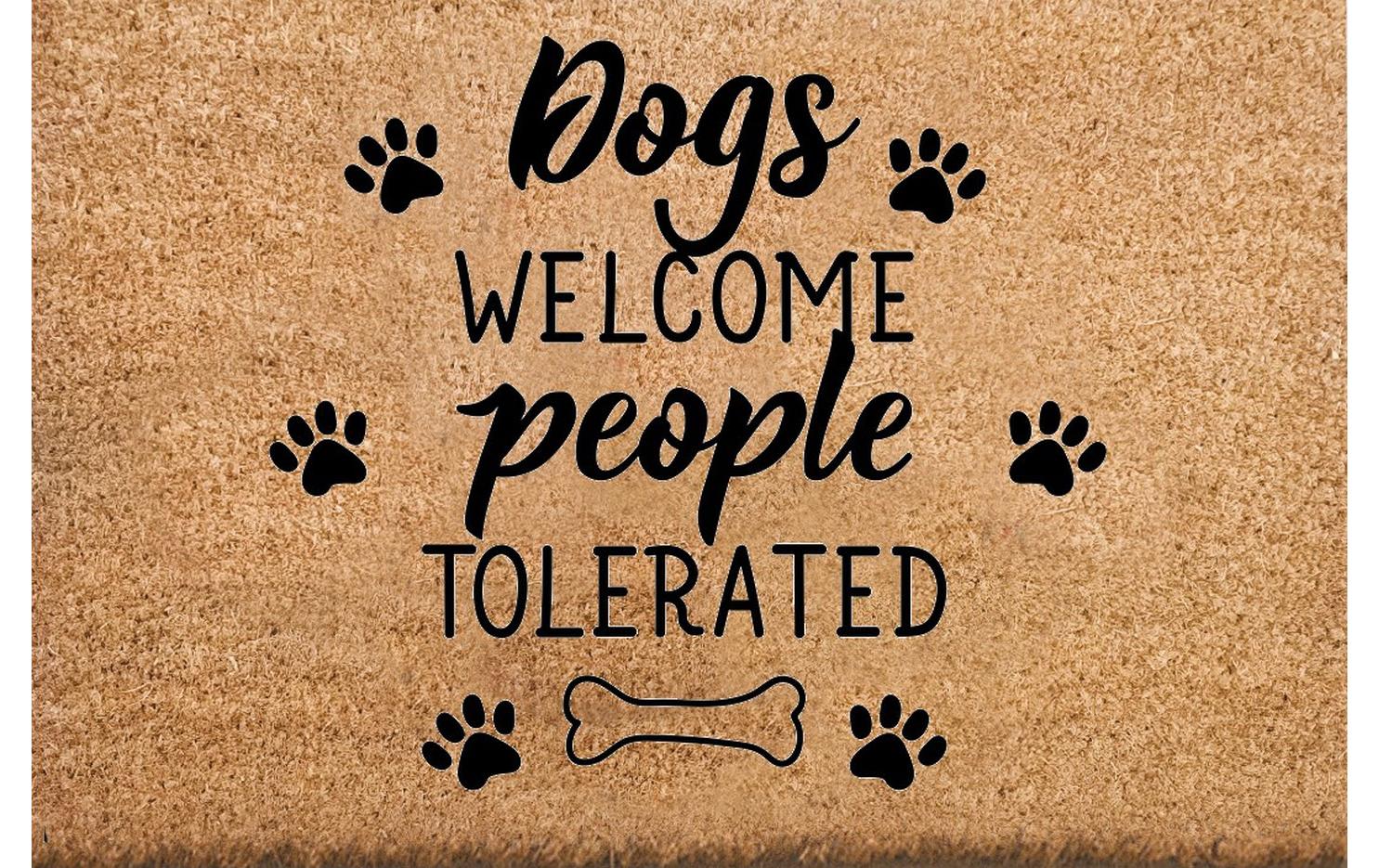 Conceptum Hypnose Fussmatte Dogs are.. 40 cm x 60 cm