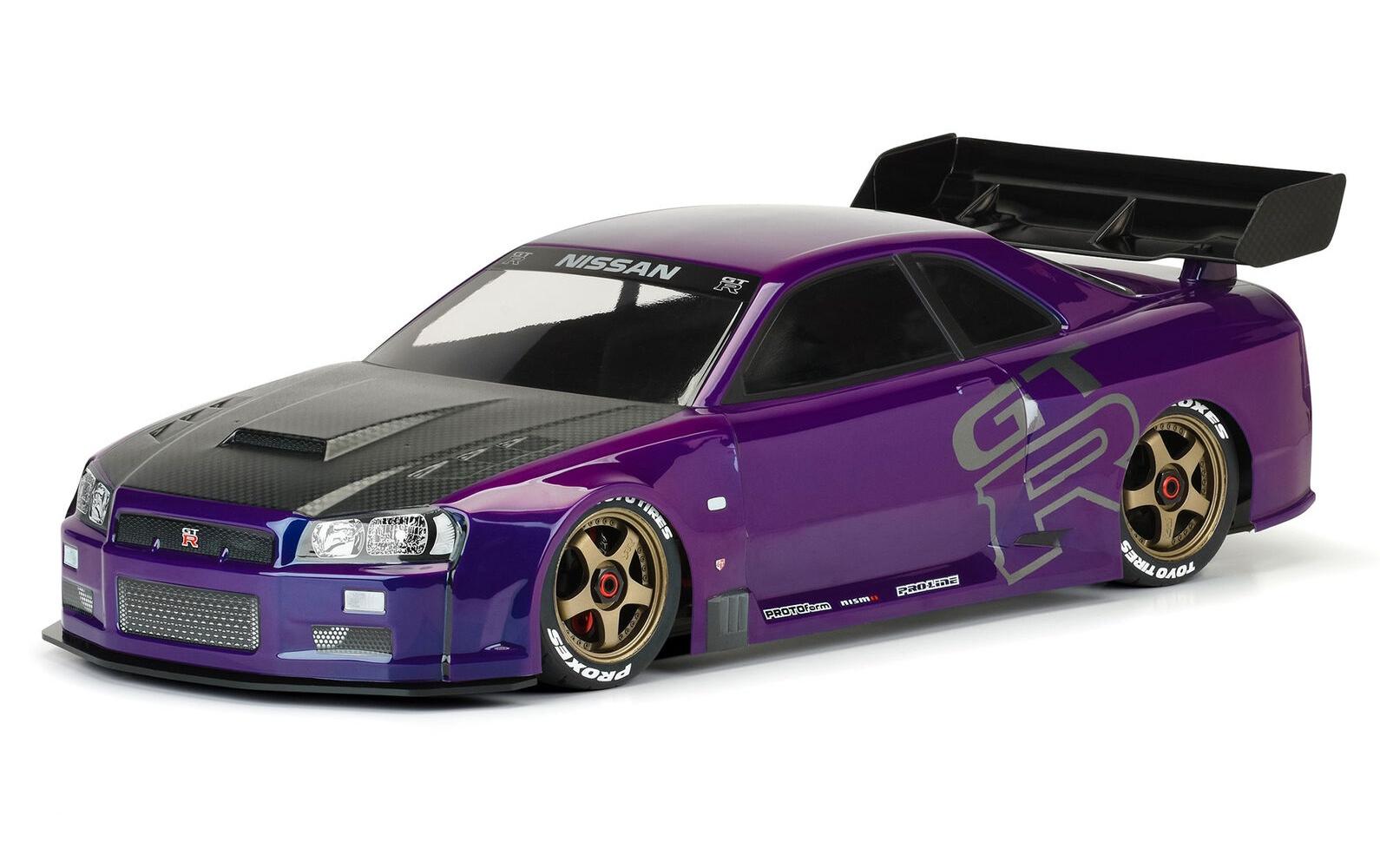 Proline Karosserie Nissan Skyline GT-R R34 unlackiert, 1:7