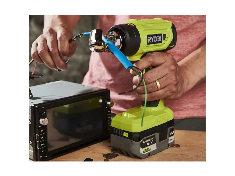 RYOBI Akku-Heissluftgebläse R18 hG-0, 18 V, Solo RYOBI Akku-Heissluftgebläse R18 hG-0, 18 V, Solo