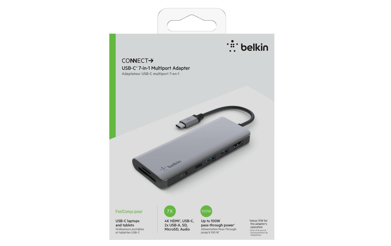Belkin Dockingstation USB-C Multiport 7-in-1