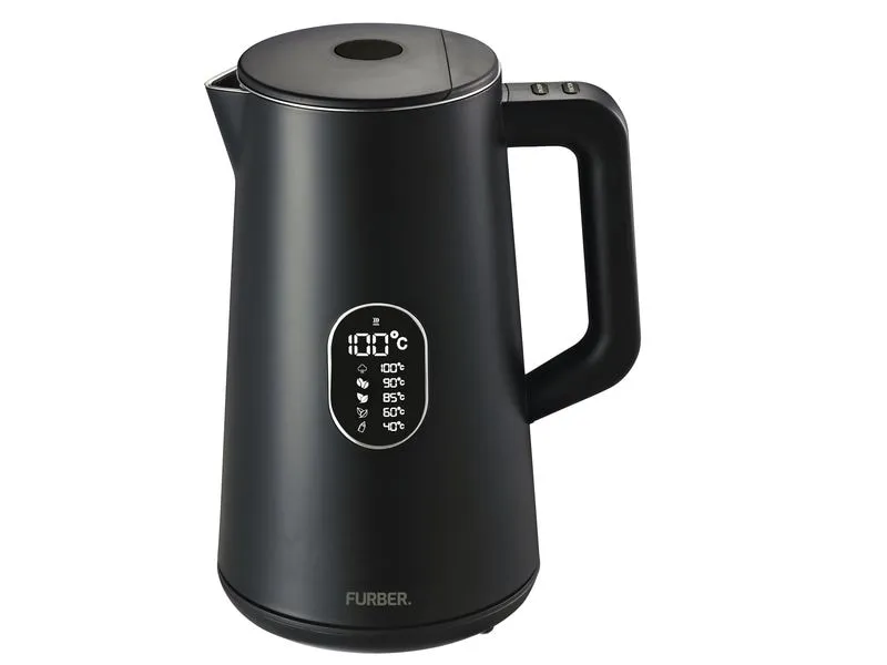 FURBER Wasserkocher Veloce, 1.5 L, Grau