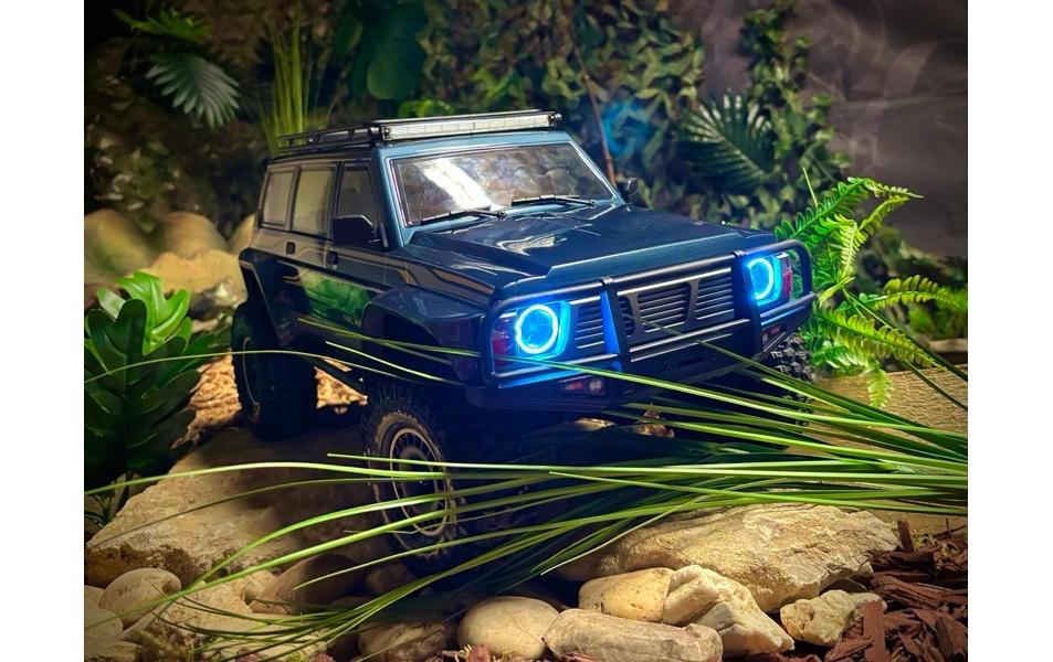 Absima Crawler CR4.4 PATROL dunkelblau, 4WD, RTR, 1:10