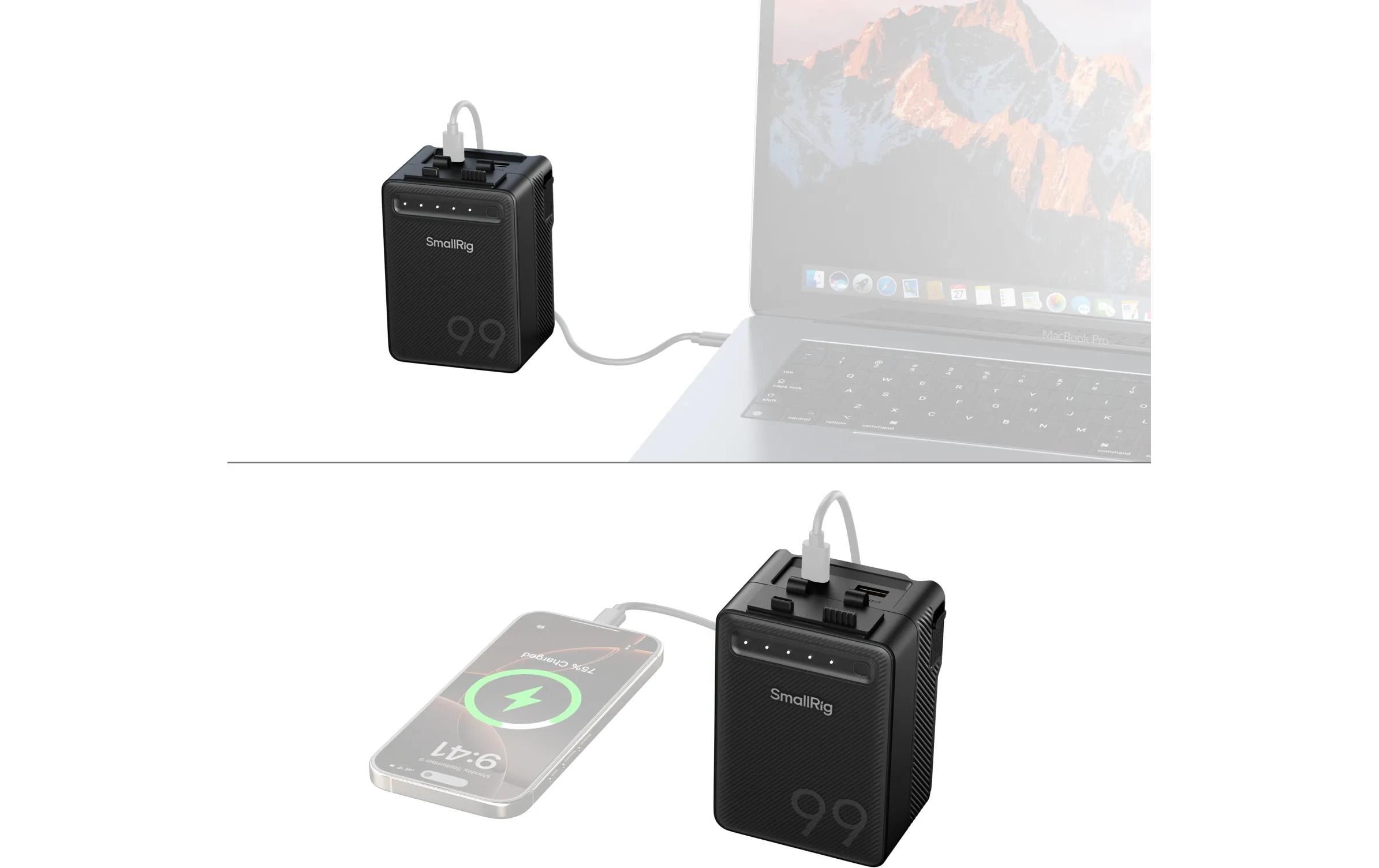 Smallrig VB99 Lite mini V-Mount Batterie