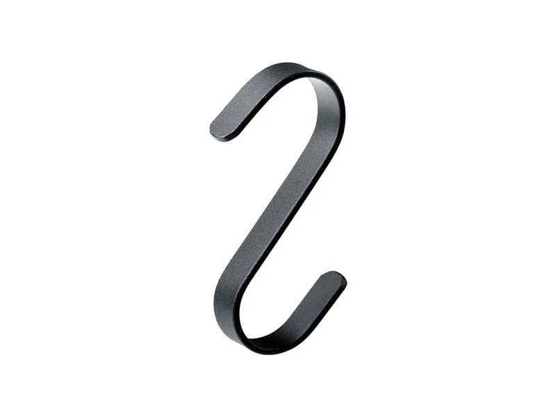 HETTICH S-Haken 75 x 65 x 10 mm Schwarz