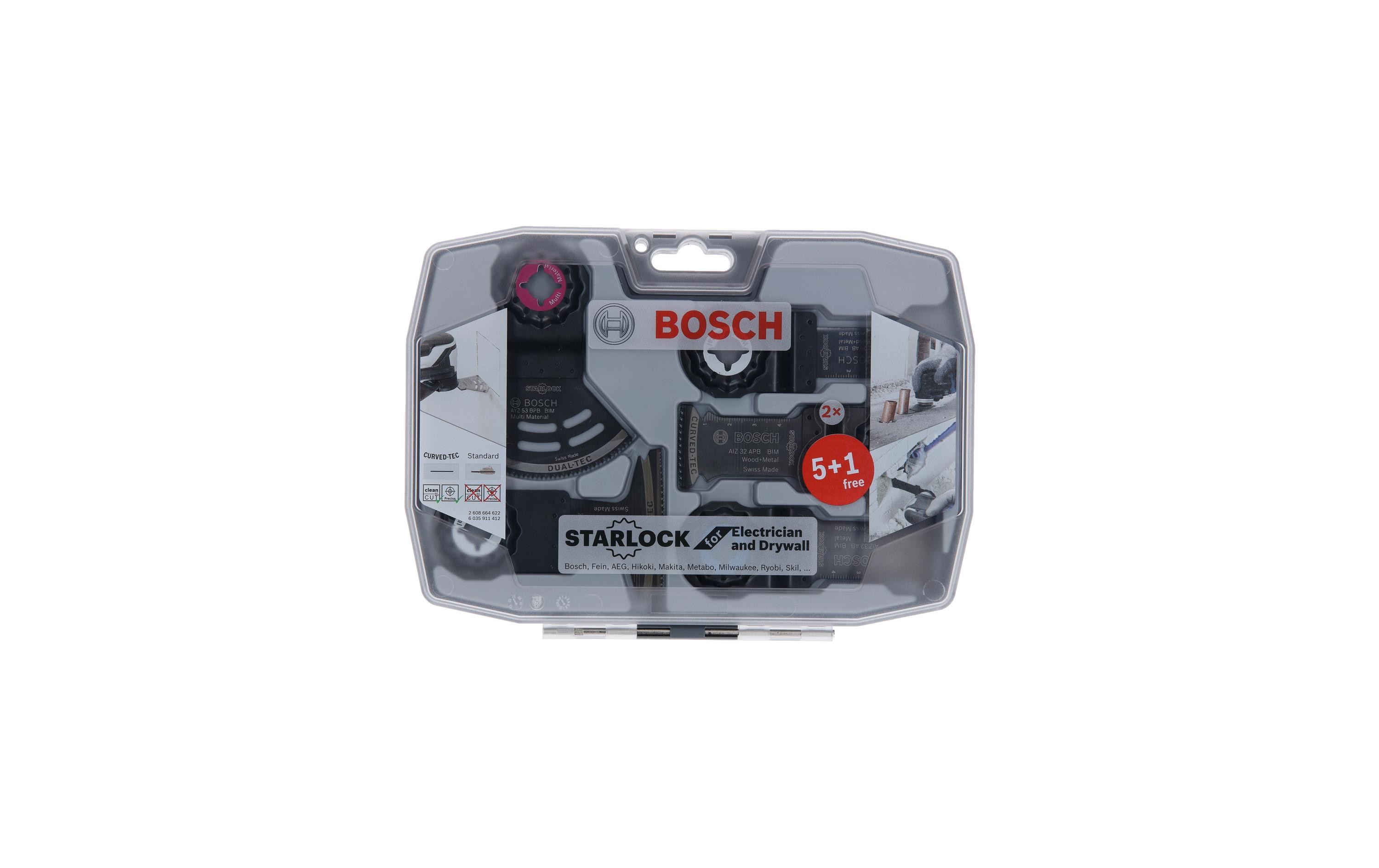Bosch Professional Sägeblatt-Set 6-teilig für Elektriker Bosch Professional Sägeblatt-Set 6-teilig für Elektriker