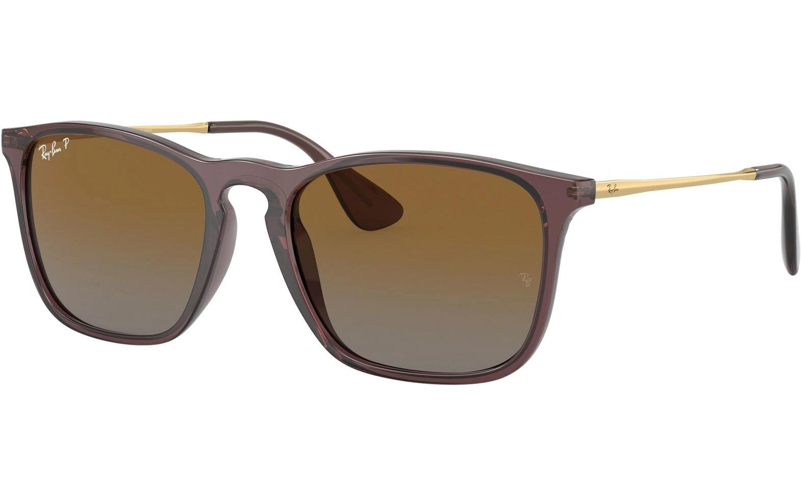 Ray-Ban Sonnenbrille Chris Transparent/Braun