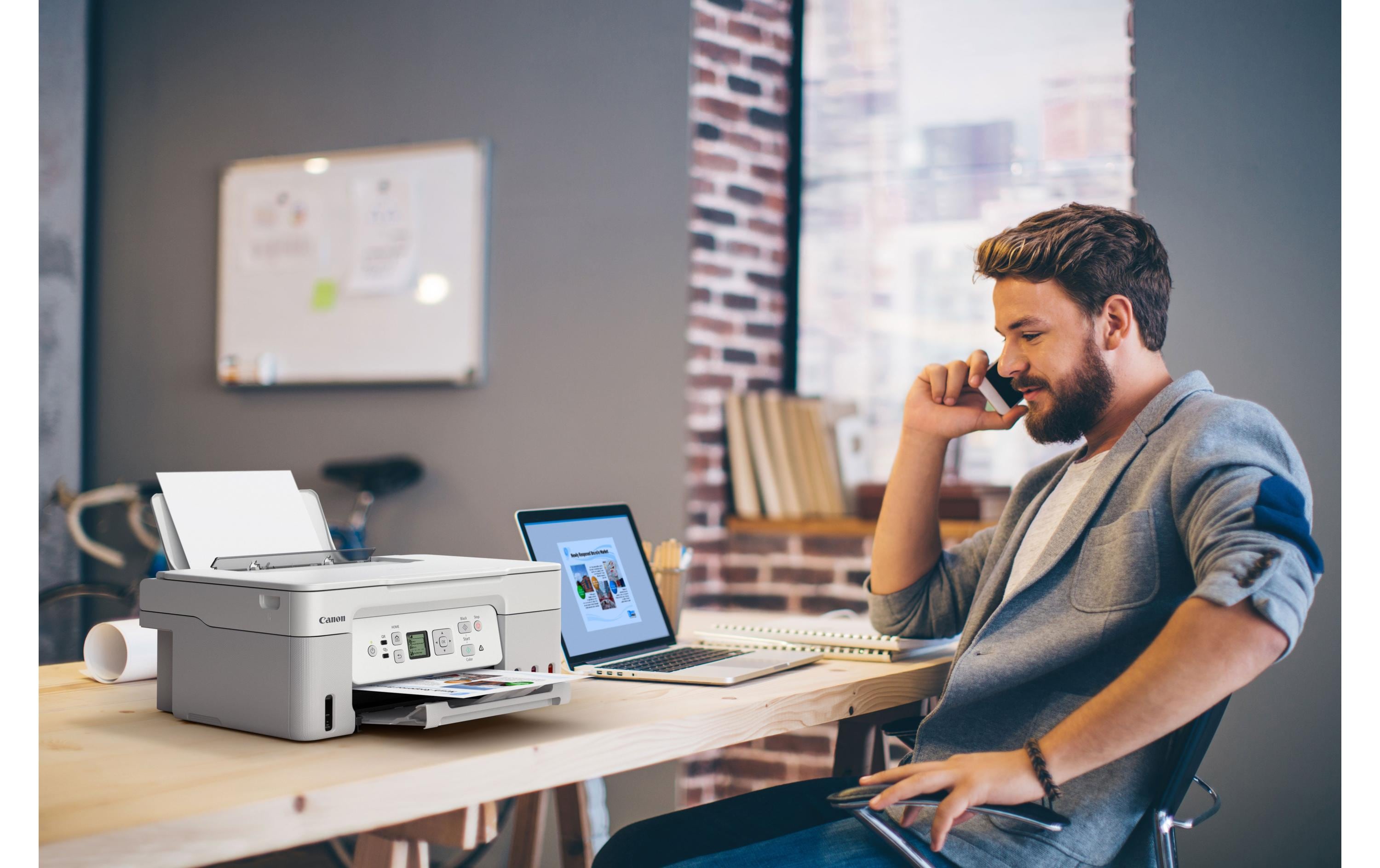 Canon Multifunktionsdrucker PIXMA G3571 Weiss