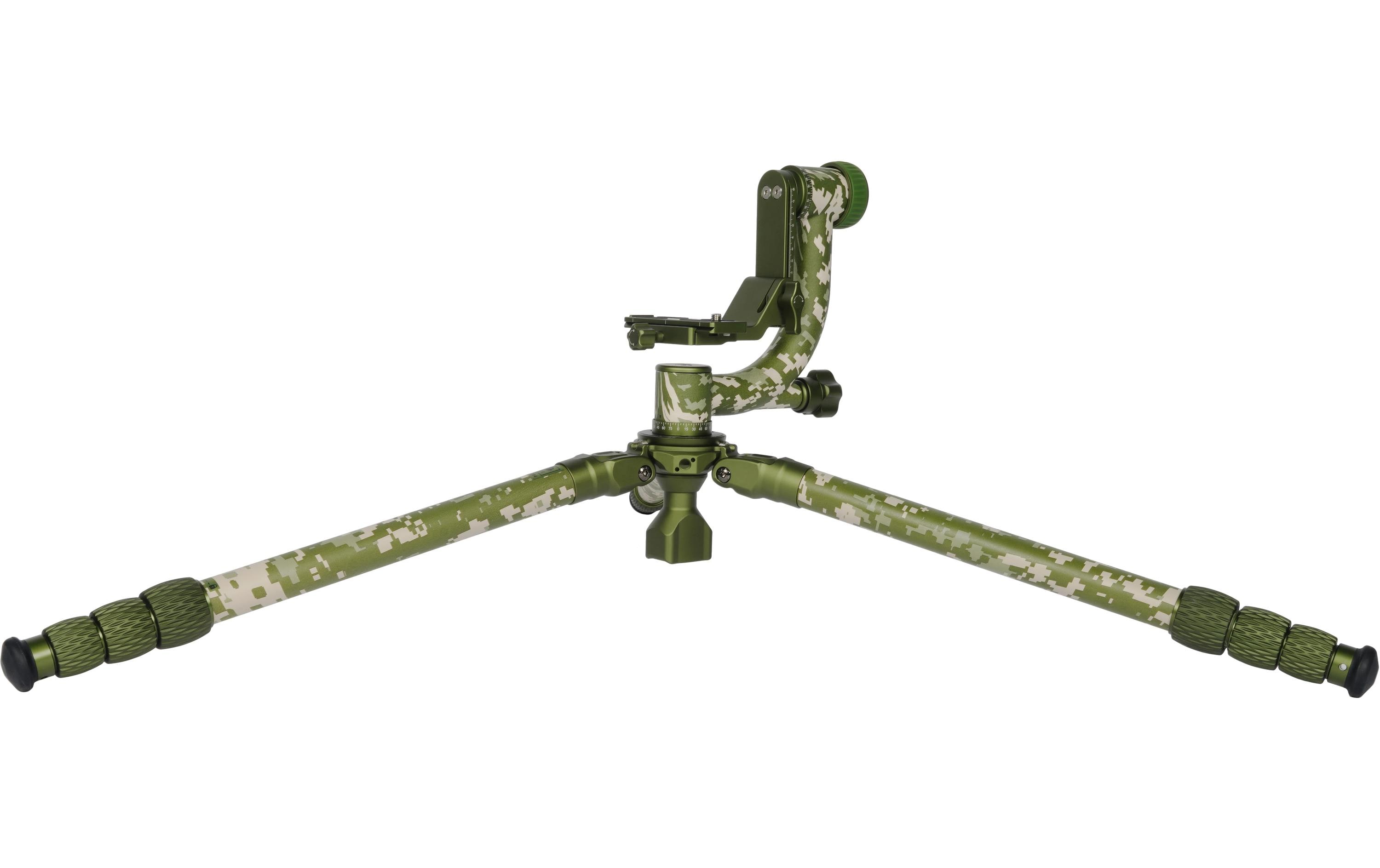 Sirui Stativ Explorer CT-3204 mit CH20 Camouflage