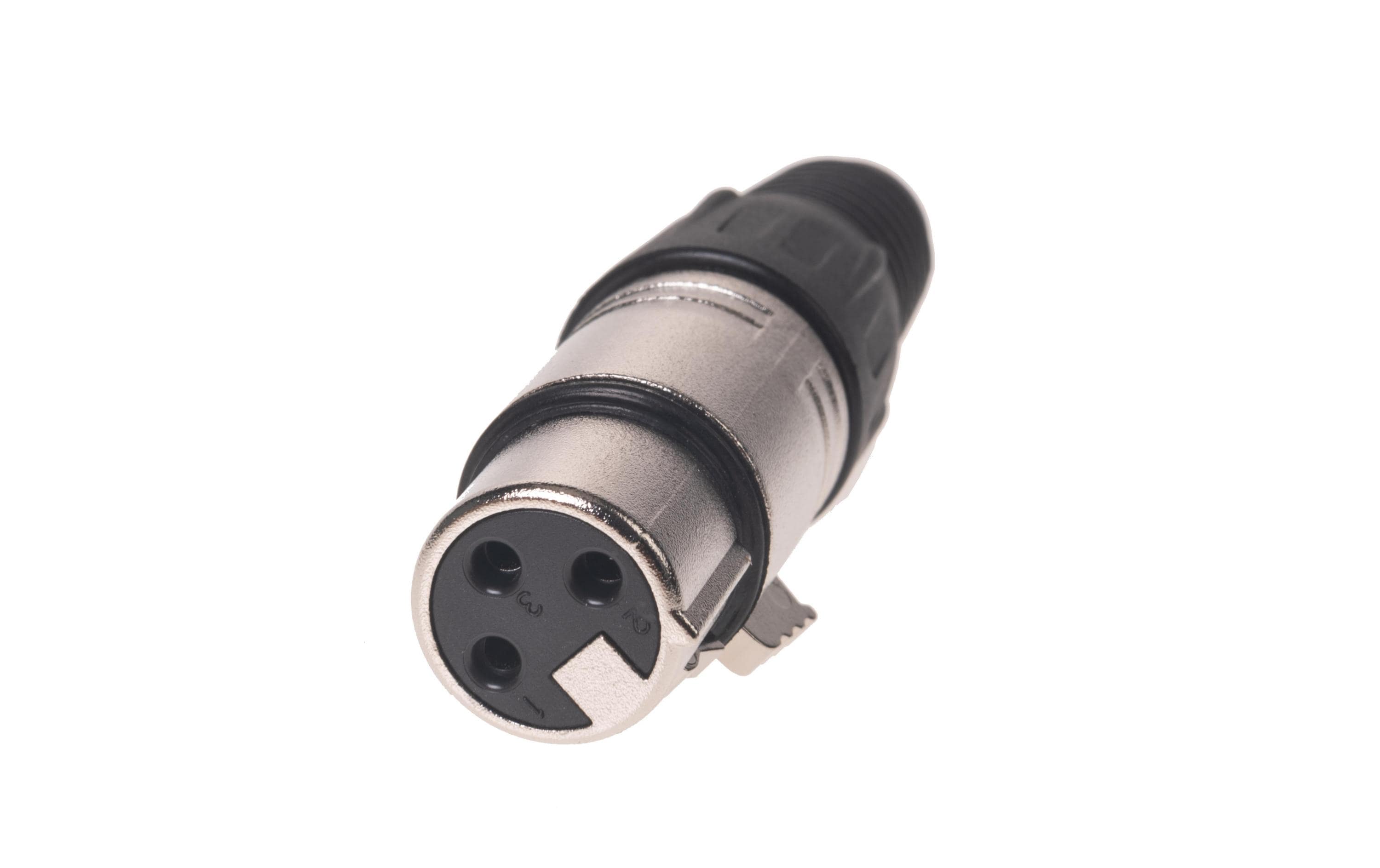 Bemero Stecker BC1001NI-F 3-Pol XLRf female Stecker Nickel