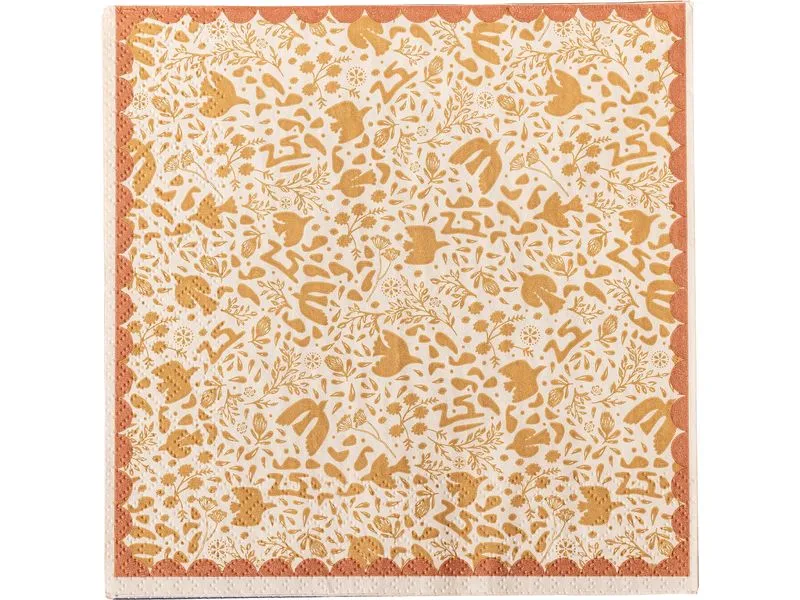 Bloomingville Papierservietten Anniversary 33 cm x 33 cm, 20 Stück Bloomingville Papierservietten Anniversary 33 cm x 33 cm, 20 Stück