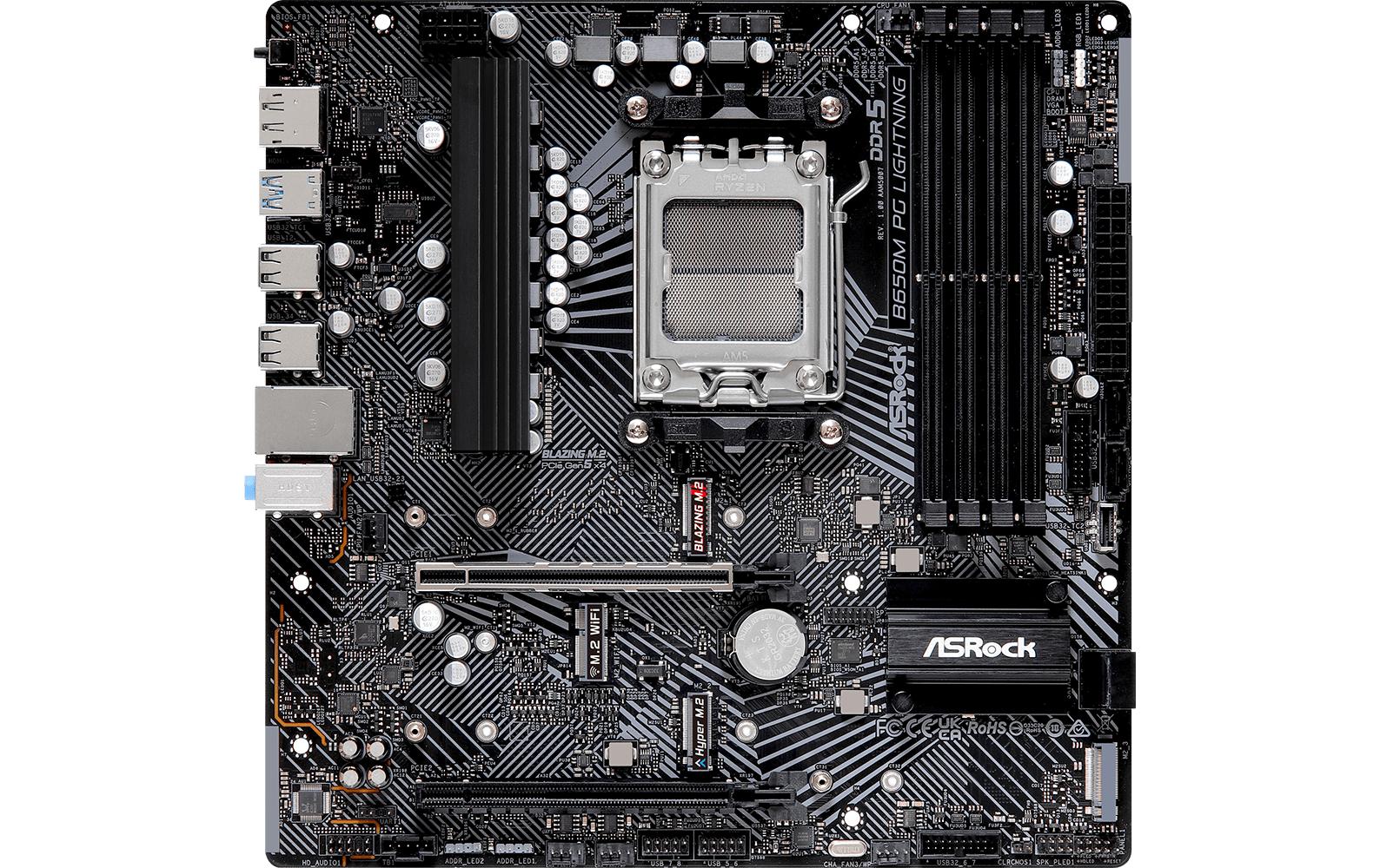 ASRock Mainboard B650M PG Lightning