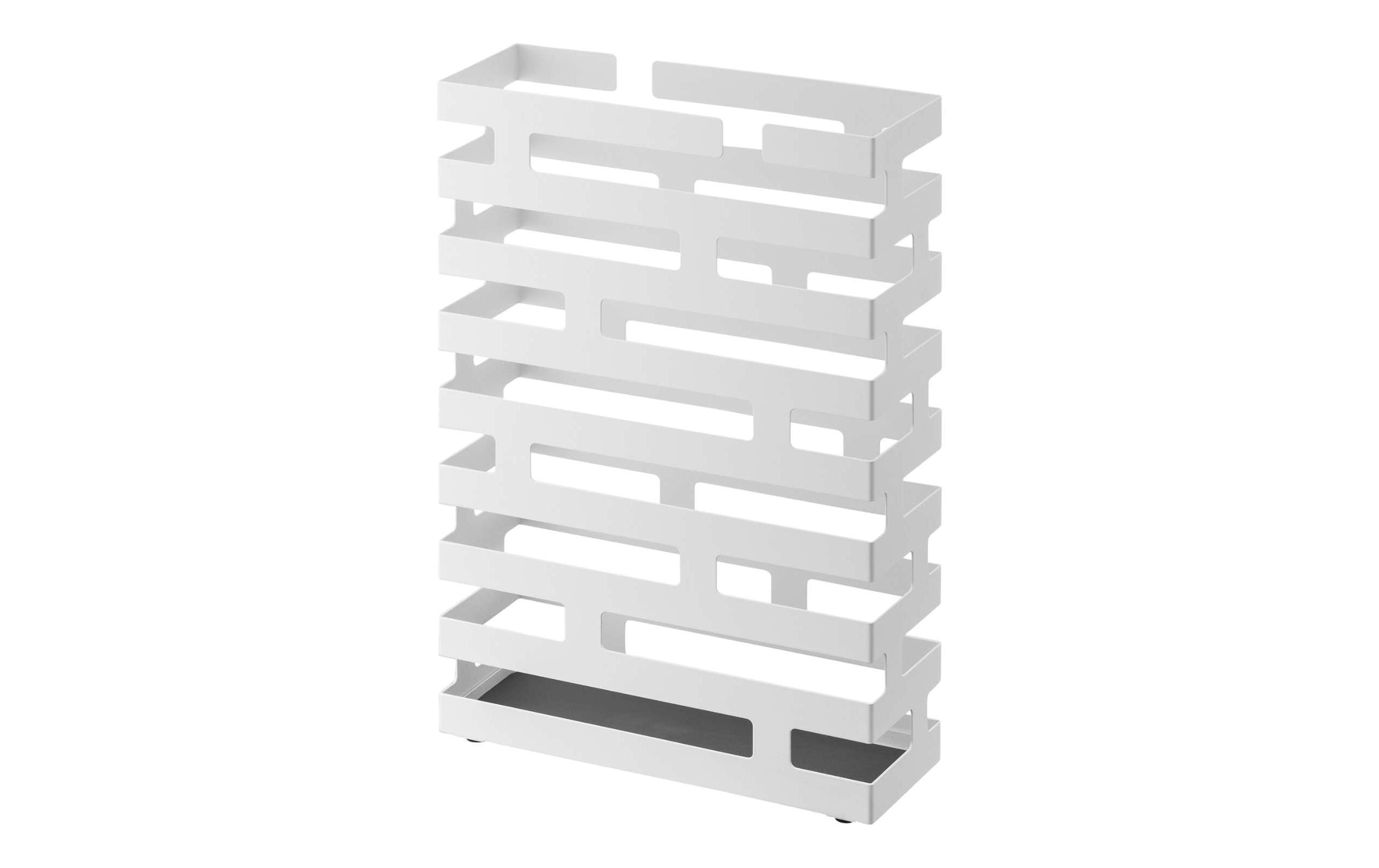 Yamazaki Schirmständer Brick Wide Weiss