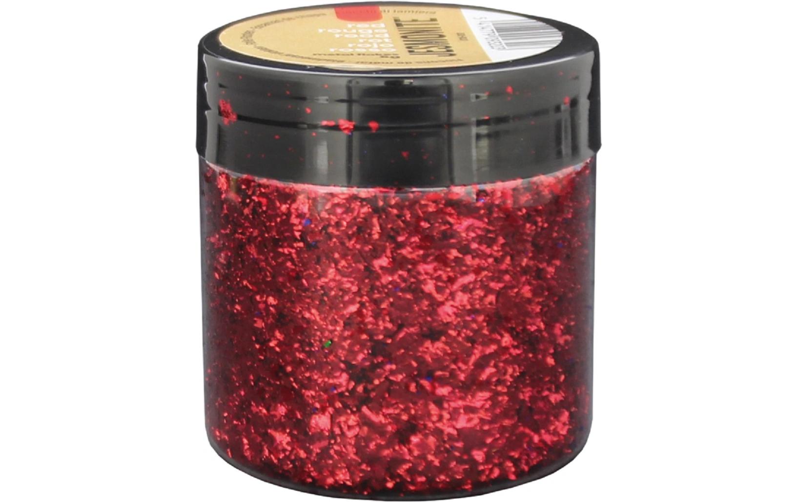 Jesmonite Blattmetall 5g, Rot Jesmonite Blattmetall 5g, Rot