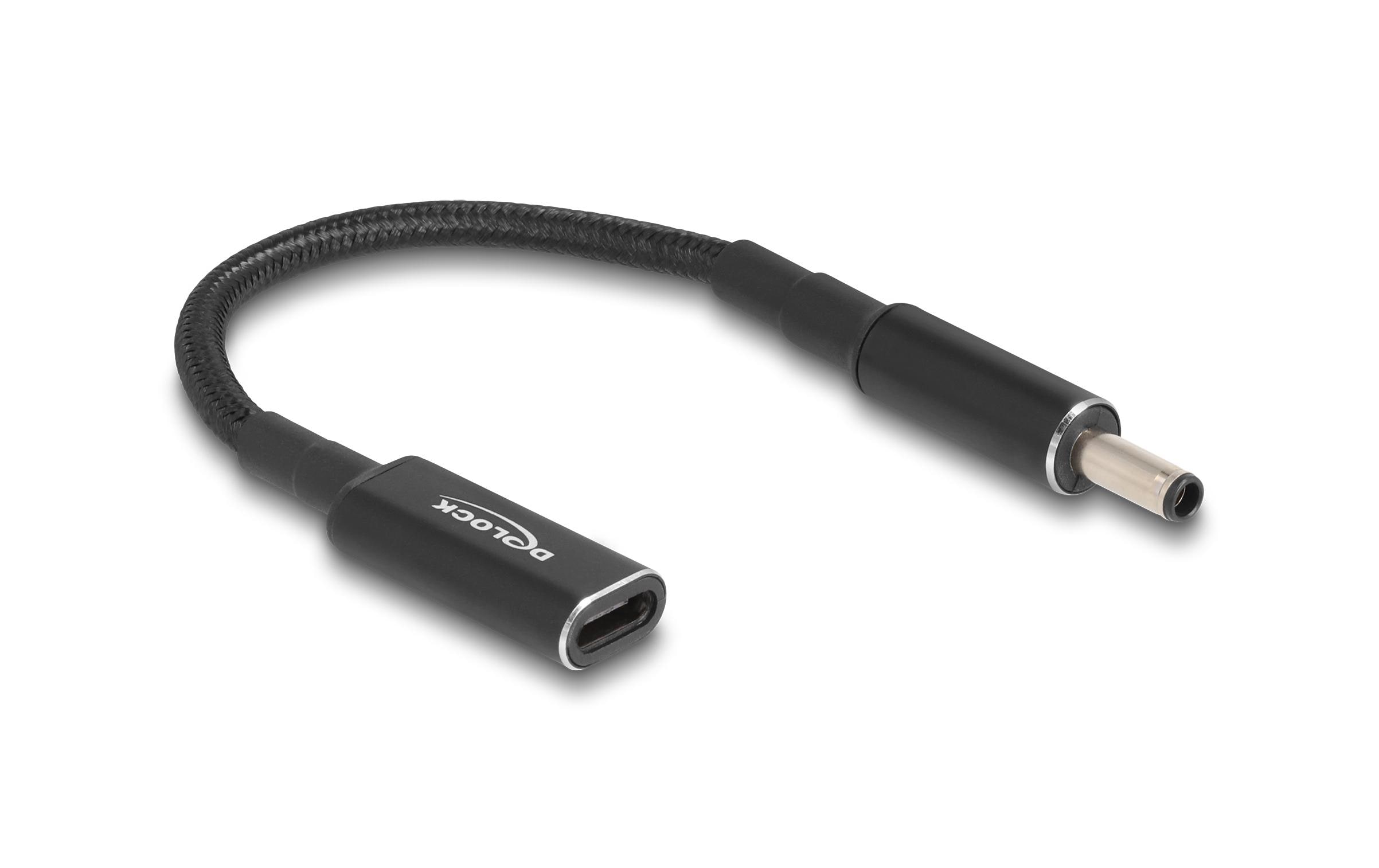 Delock Ladekabel USB-C zu Dell 4.5 x 3 mm 15 cm
