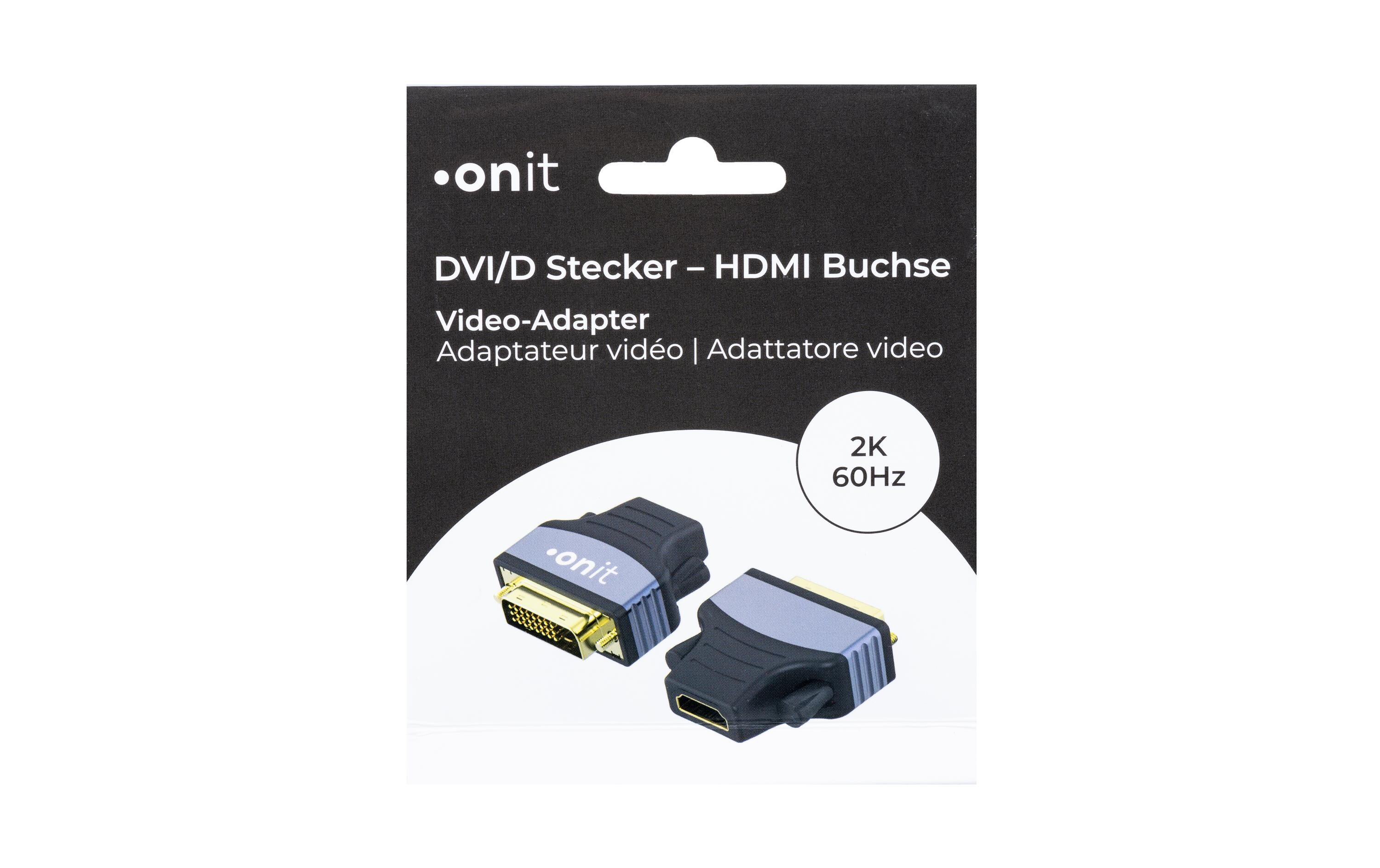 onit Adapter DVI-D - HDMI, 1 Stück