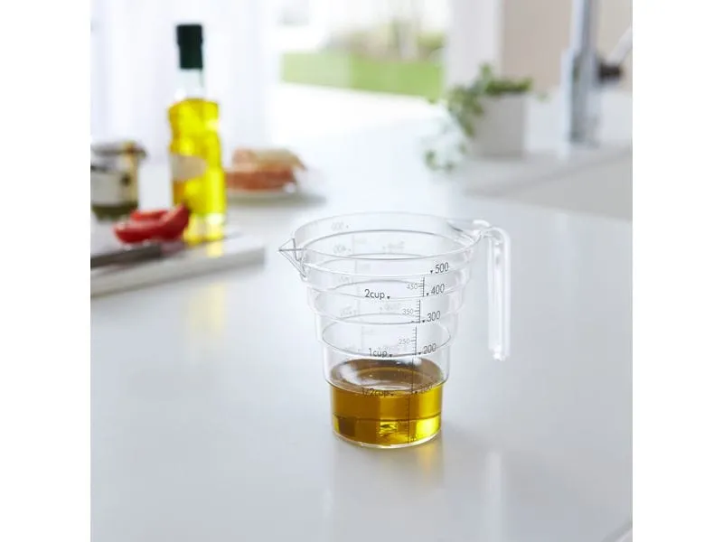 Yamazaki Messbecher 5 dl, Transparent