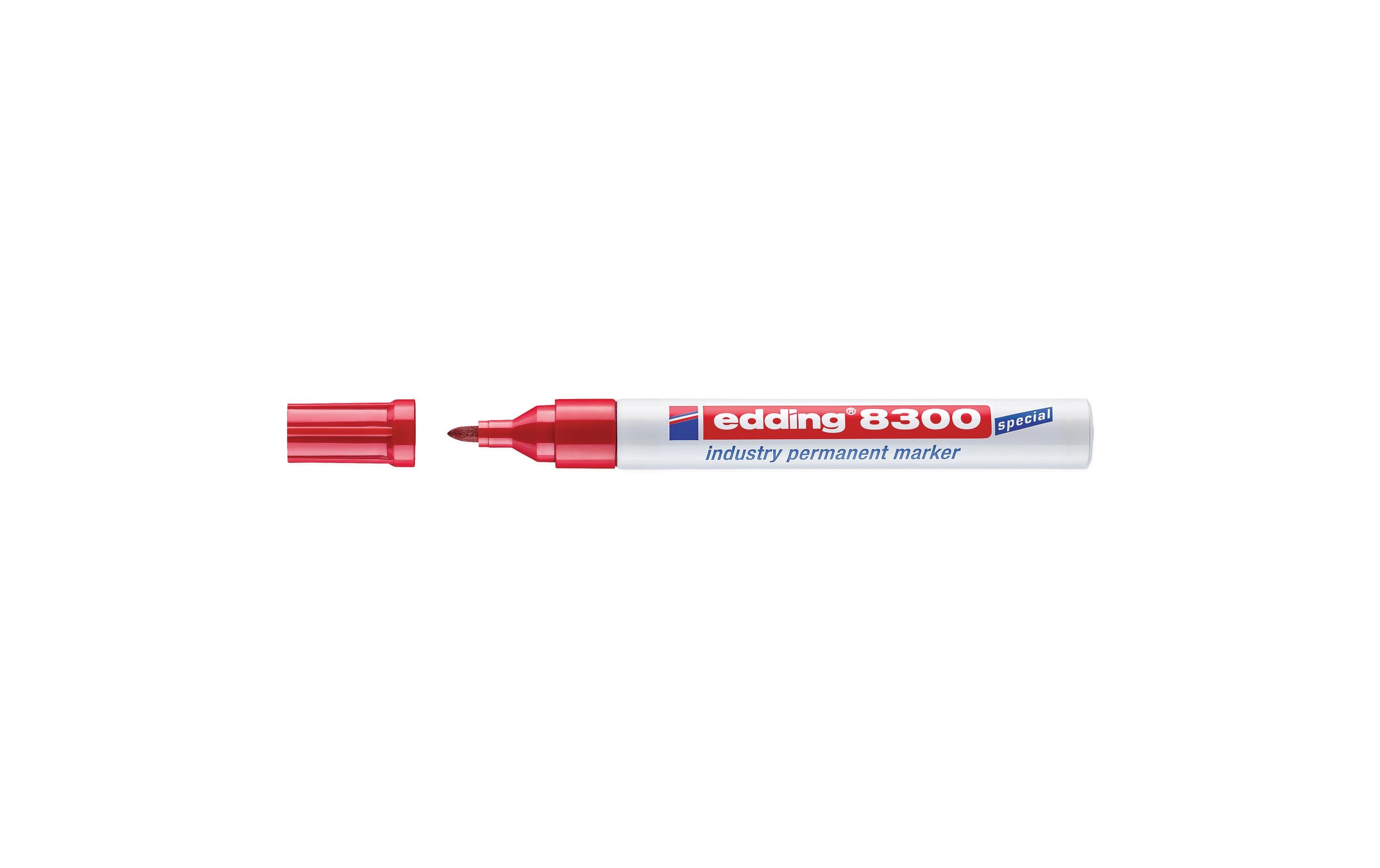 edding Permanent-Marker Industry 8300 Rot