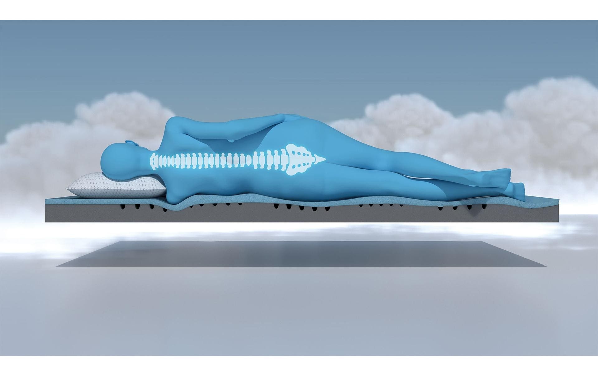 eazzzy Matratzentopper Deluxe 80 x 200 cm