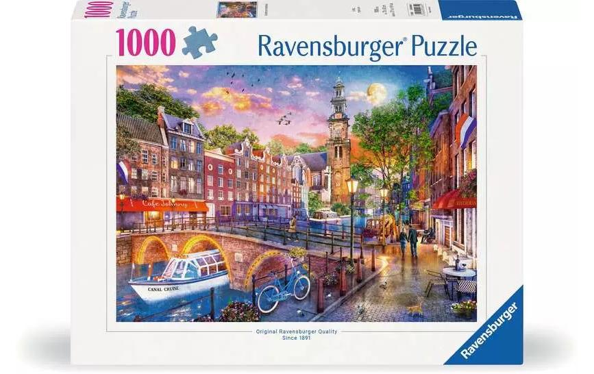 Ravensburger Puzzle Sonnenuntergang Amsterdam 1000 Teile