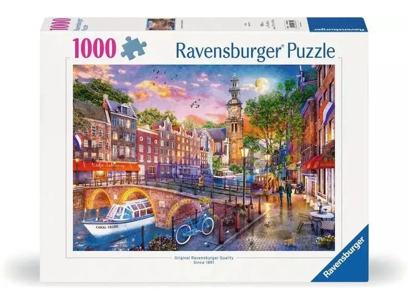 Ravensburger Puzzle Sonnenuntergang Amsterdam 1000 Teile Ravensburger Puzzle Sonnenuntergang Amsterdam 1000 Teile