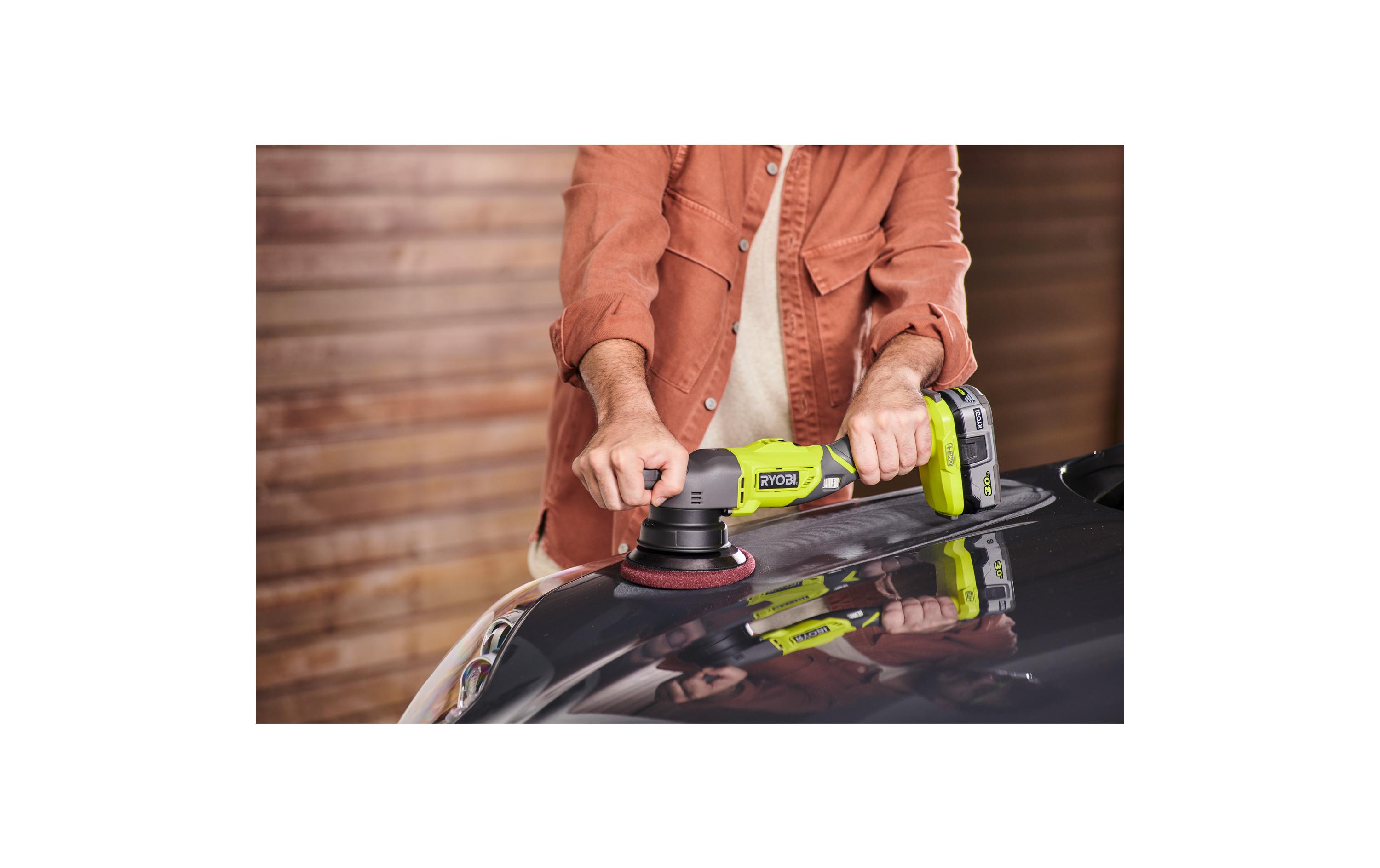 RYOBI Akku-Winkelpolierer R18P-0, 18 V, Solo