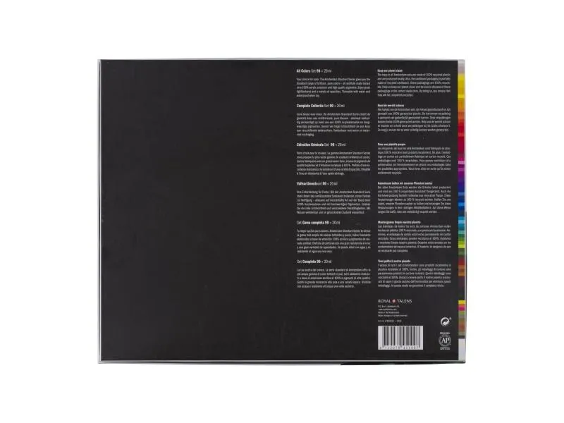 Amsterdam Acrylfarbe Standard 90 Tuben à 20 ml