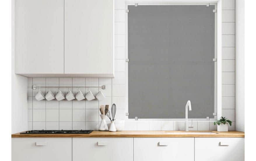 Gardinia Screen-Hitzeschutz Outdoor, Grau, 100 x 150 cm Gardinia Screen-Hitzeschutz Outdoor, Grau, 100 x 150 cm