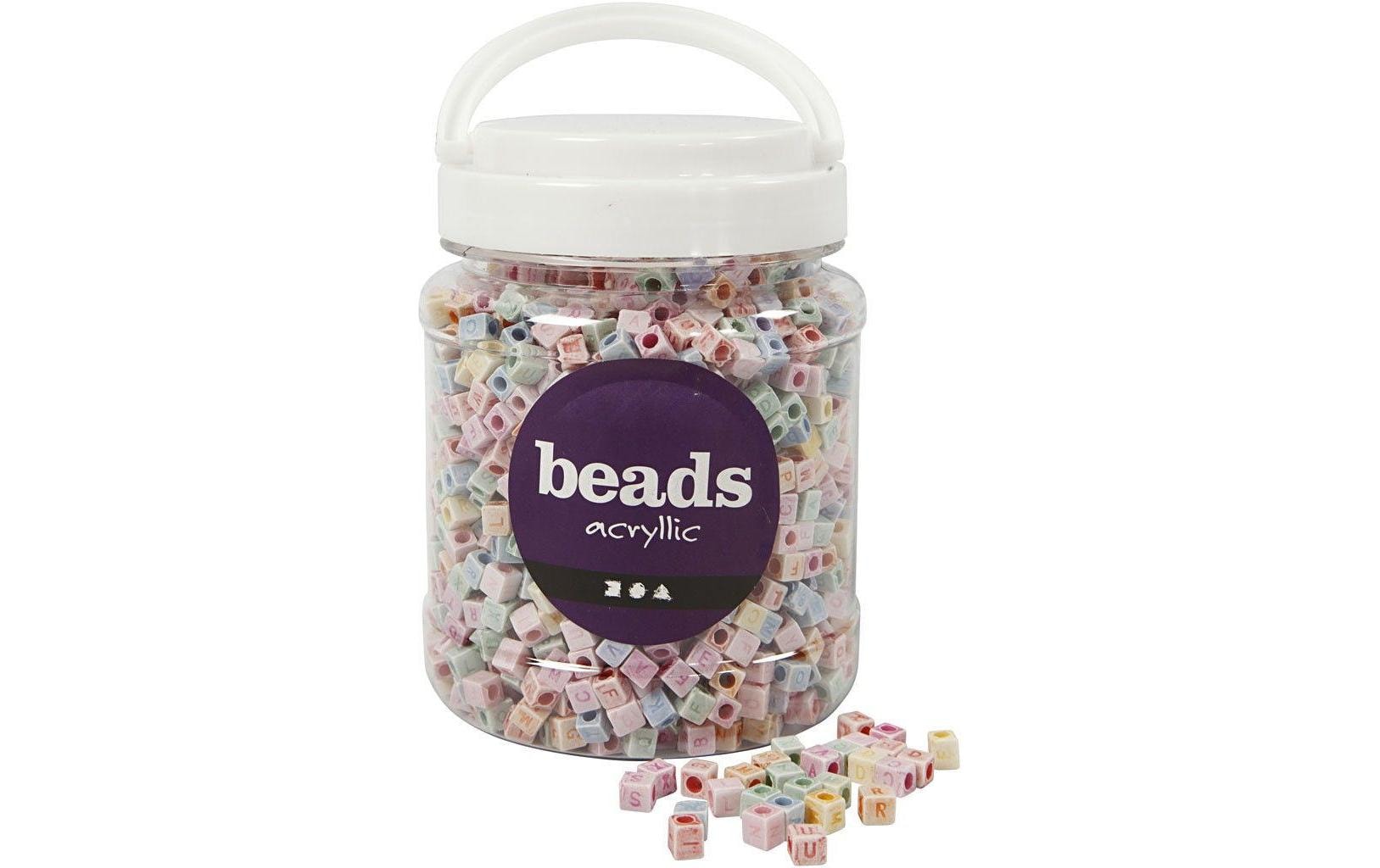 Creativ Company Buchstabenperlen 6 mm Kunststoff Creativ Company Buchstabenperlen 6 mm Kunststoff