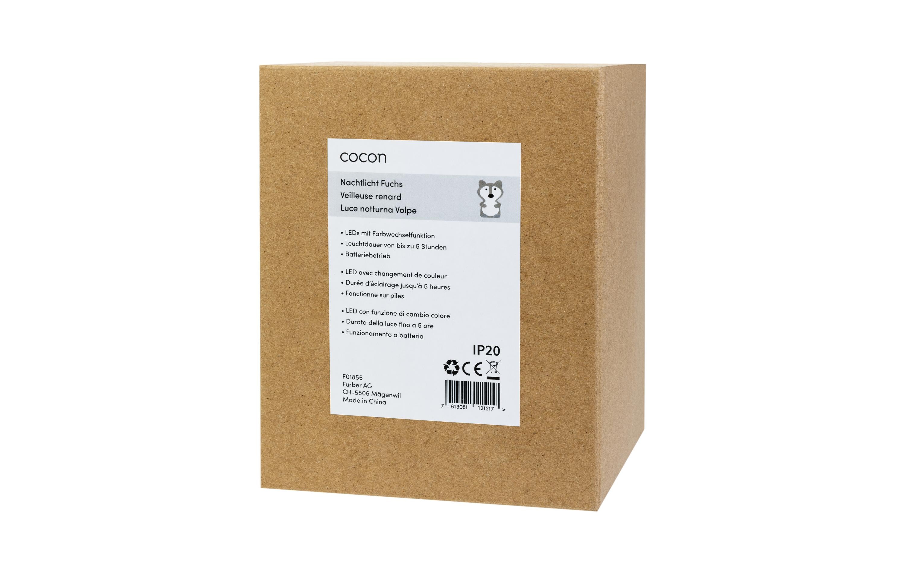 COCON Nachtlicht Fuchs