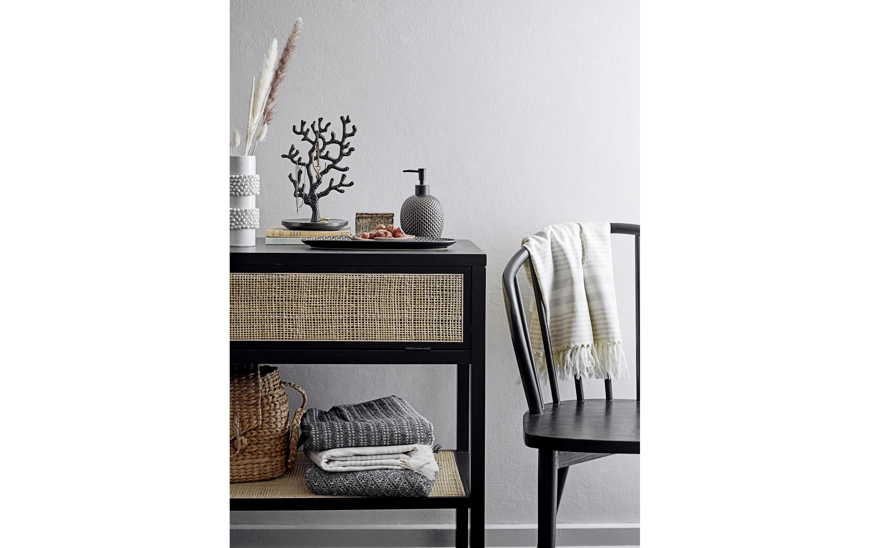 Bloomingville Seifenspender Hrin 3er Set, Anthrazit