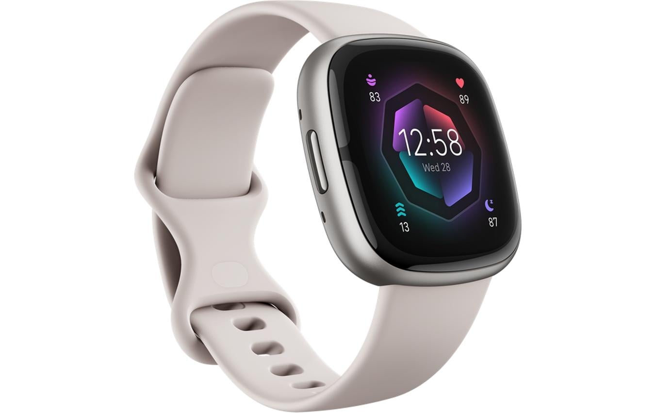 Fitbit Sense 2 Smartwatch Beige/Silber