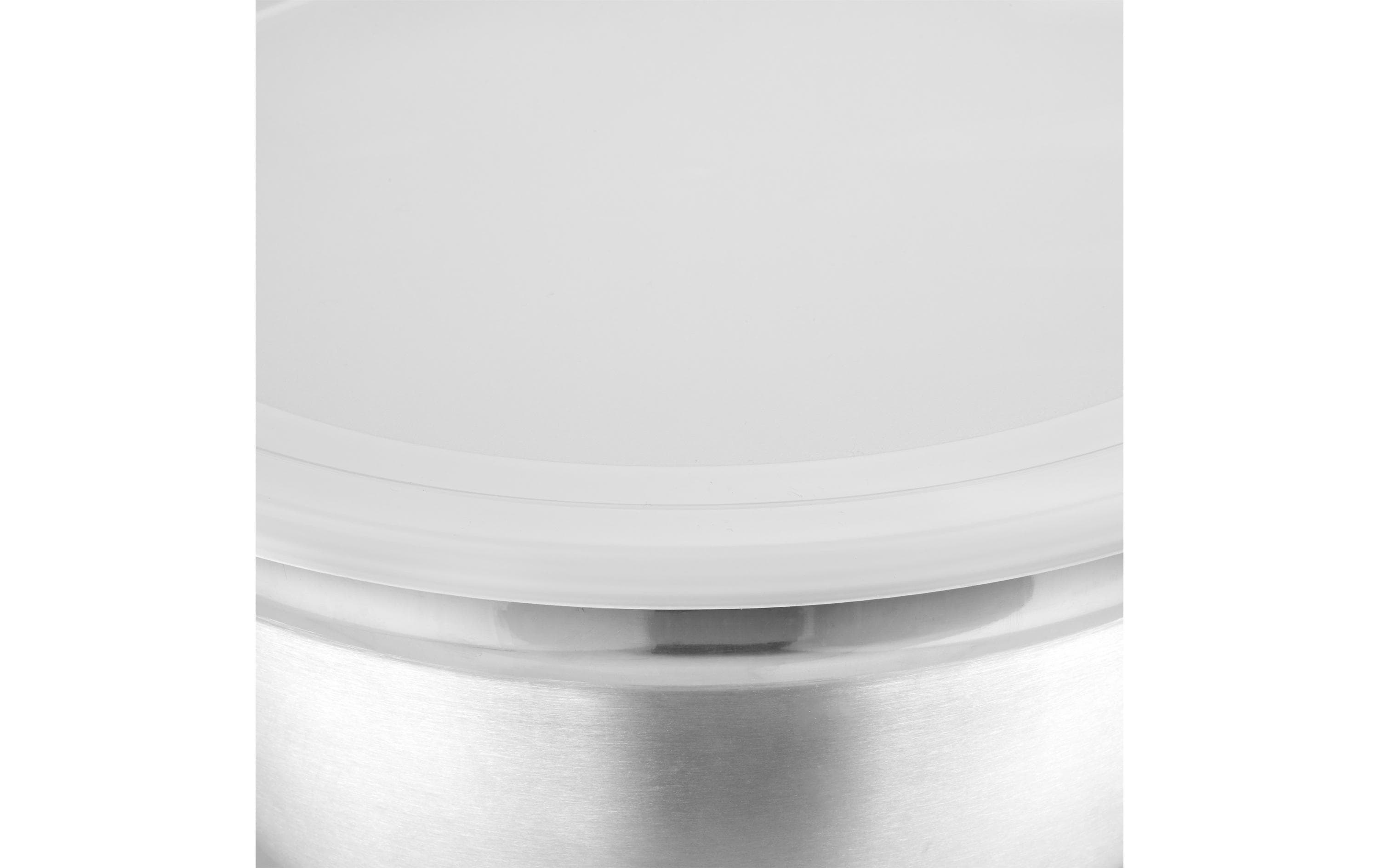 relaxdays Schüssel 14.5 cm/16 cm/18 cm/21.5 cm/26 cm,Silber/Weiss