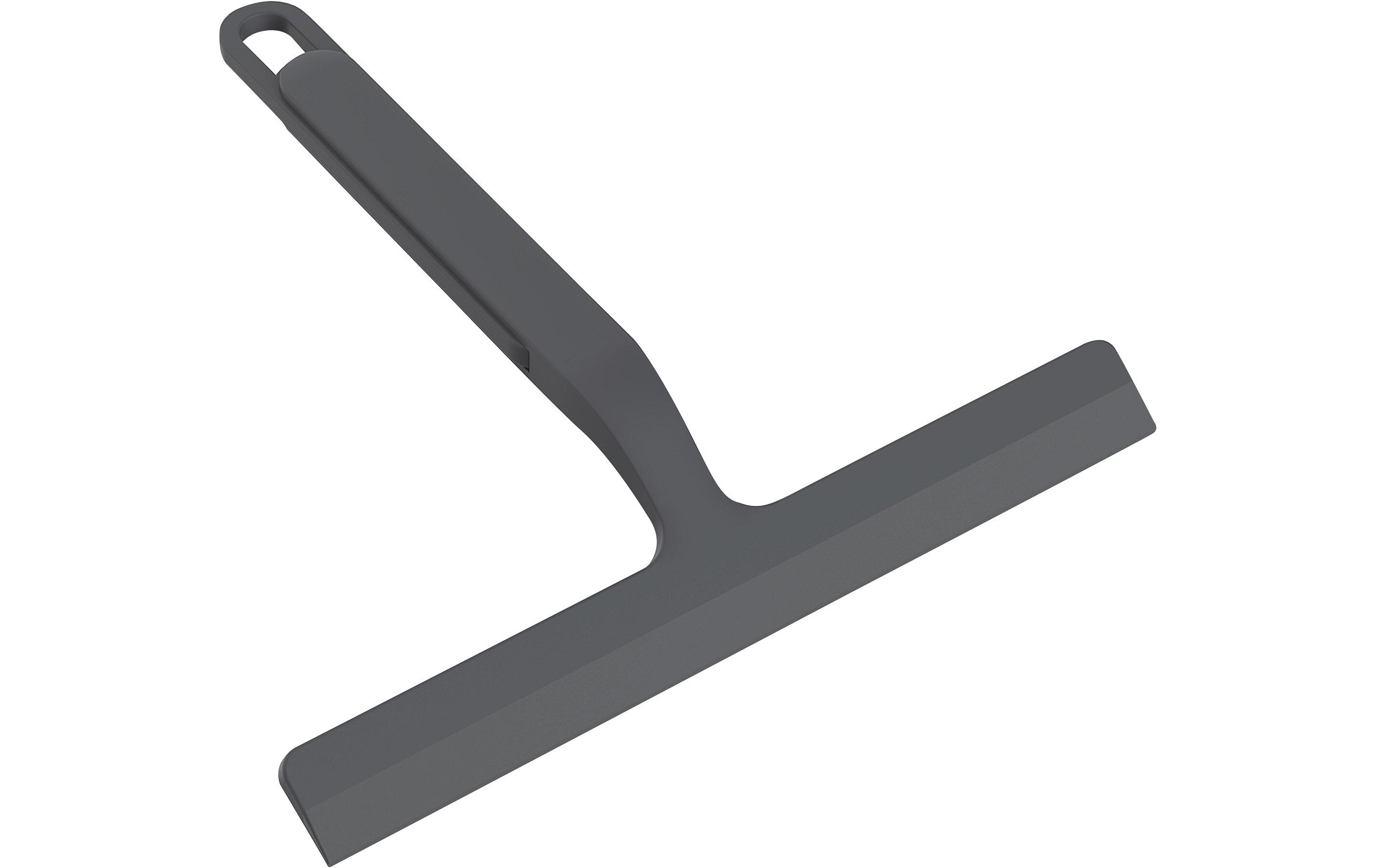 MSV Duschabzieher ausziehbar 24 bis 30 cm, Grau