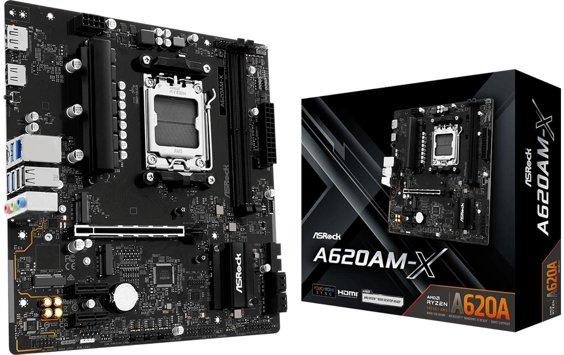 ASRock Mainboard A620AM-X ASRock Mainboard A620AM-X
