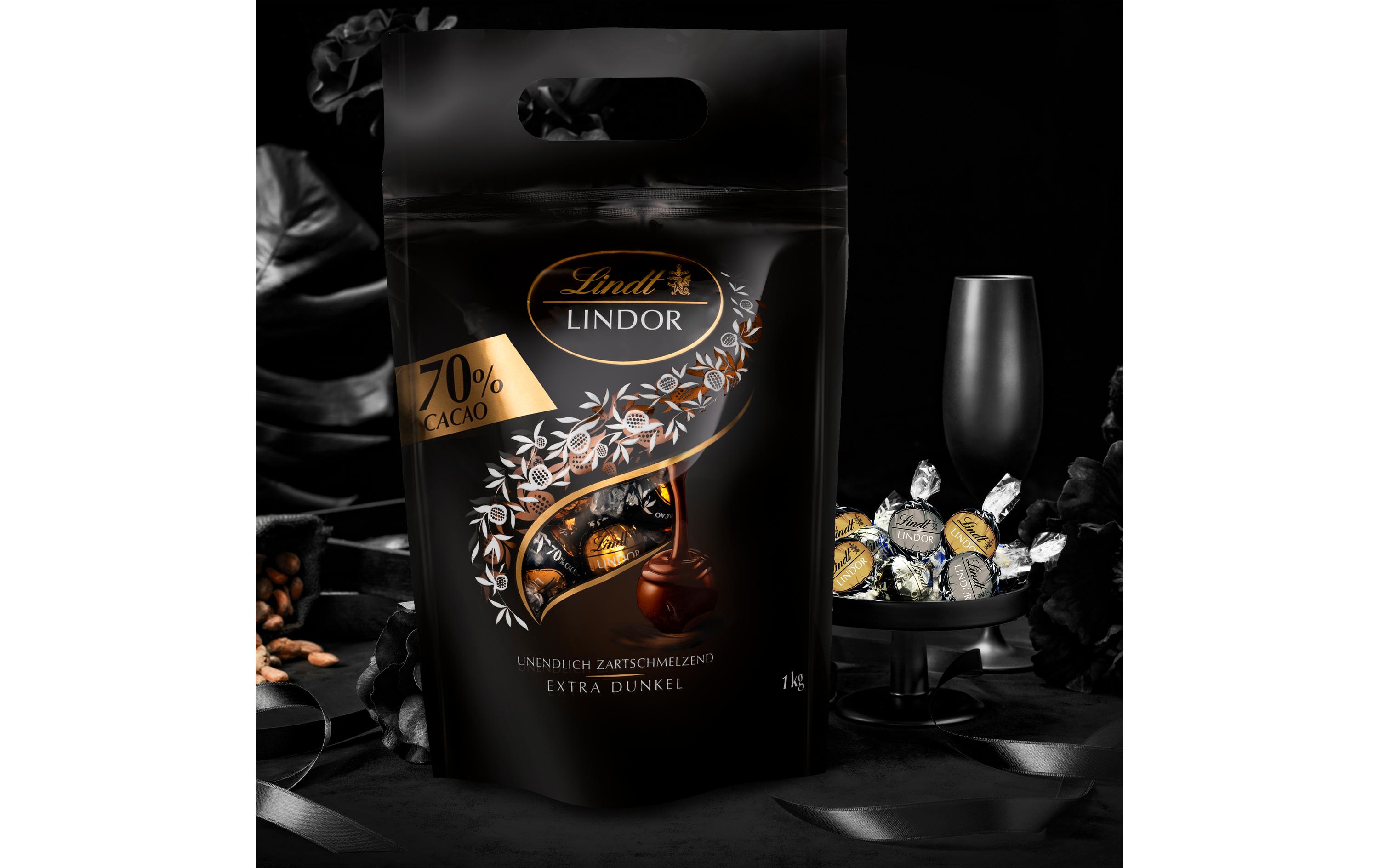 Lindt Lindor Dunkel 70% Cacao 1000 g
