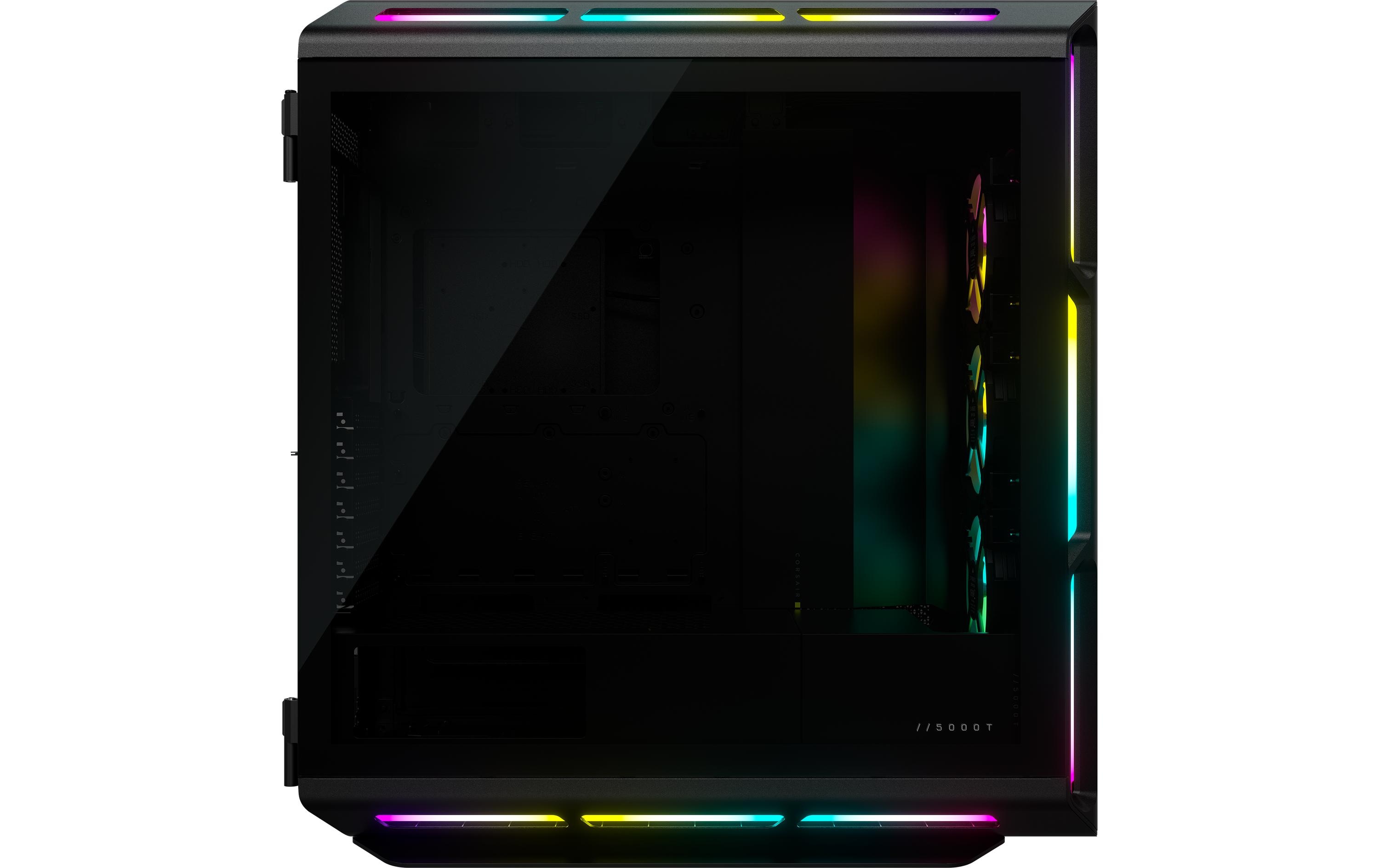 Corsair PC-Gehäuse iCUE 5000T RGB Schwarz