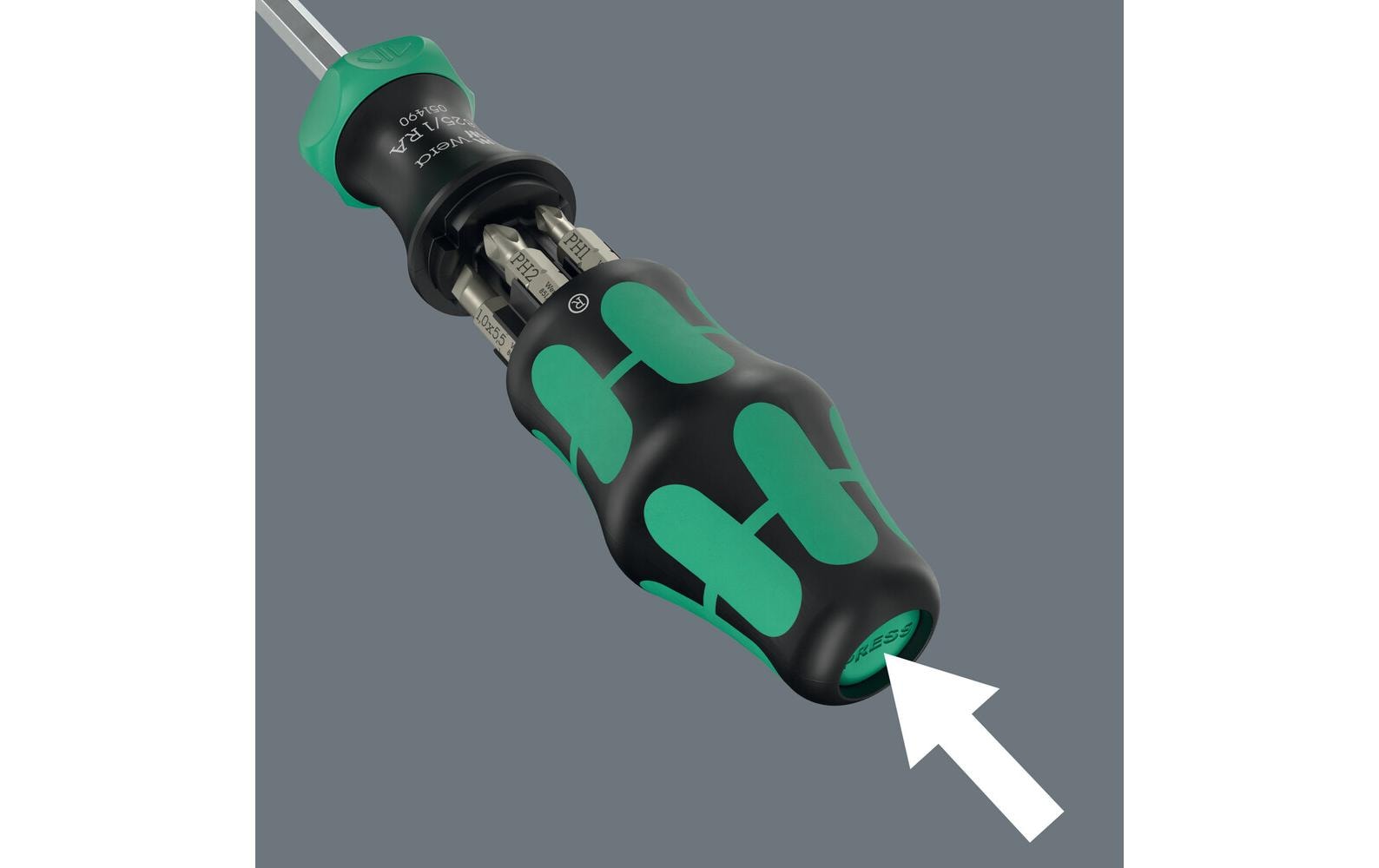 Wera Ratschen-Set Kraftform Kompakt 27 RA 2, 6-teilig