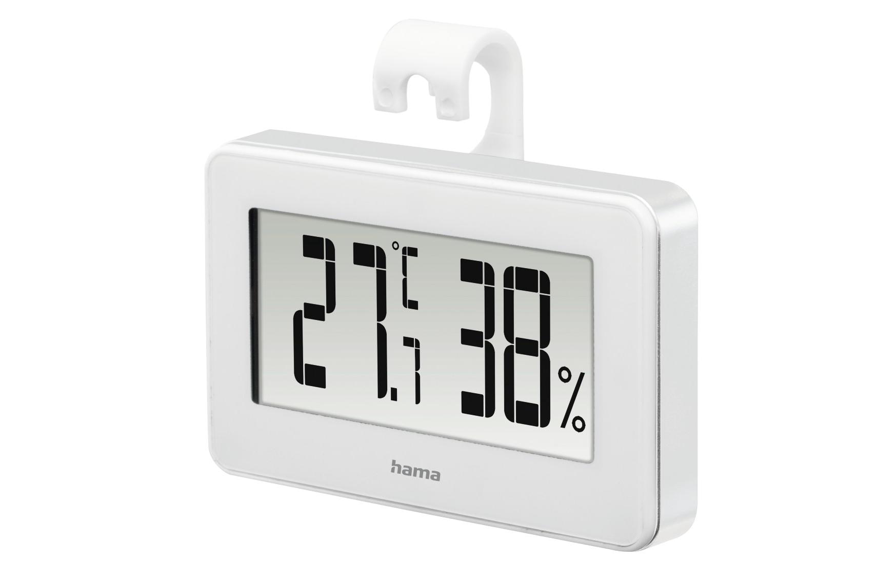Hama Thermo-Hygrometer Mini Digital Weiss Hama Thermo-Hygrometer Mini Digital Weiss