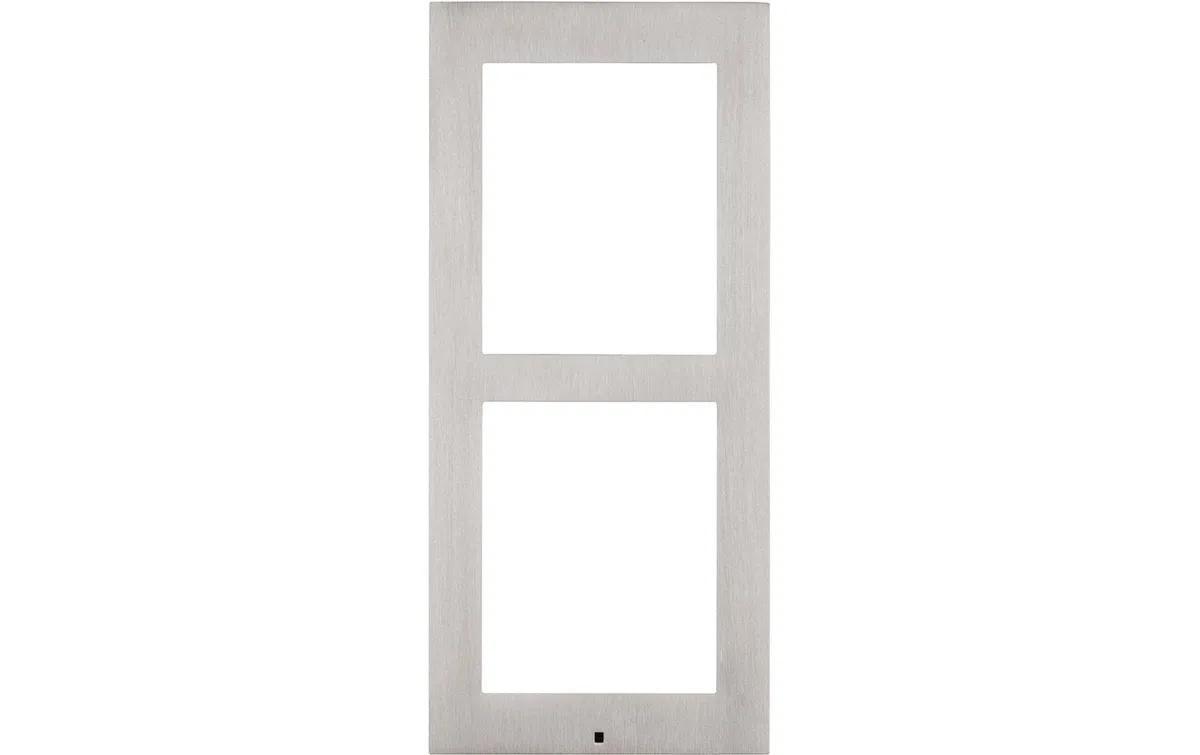2N Montagerahmen IP Verso 2 Module, silber