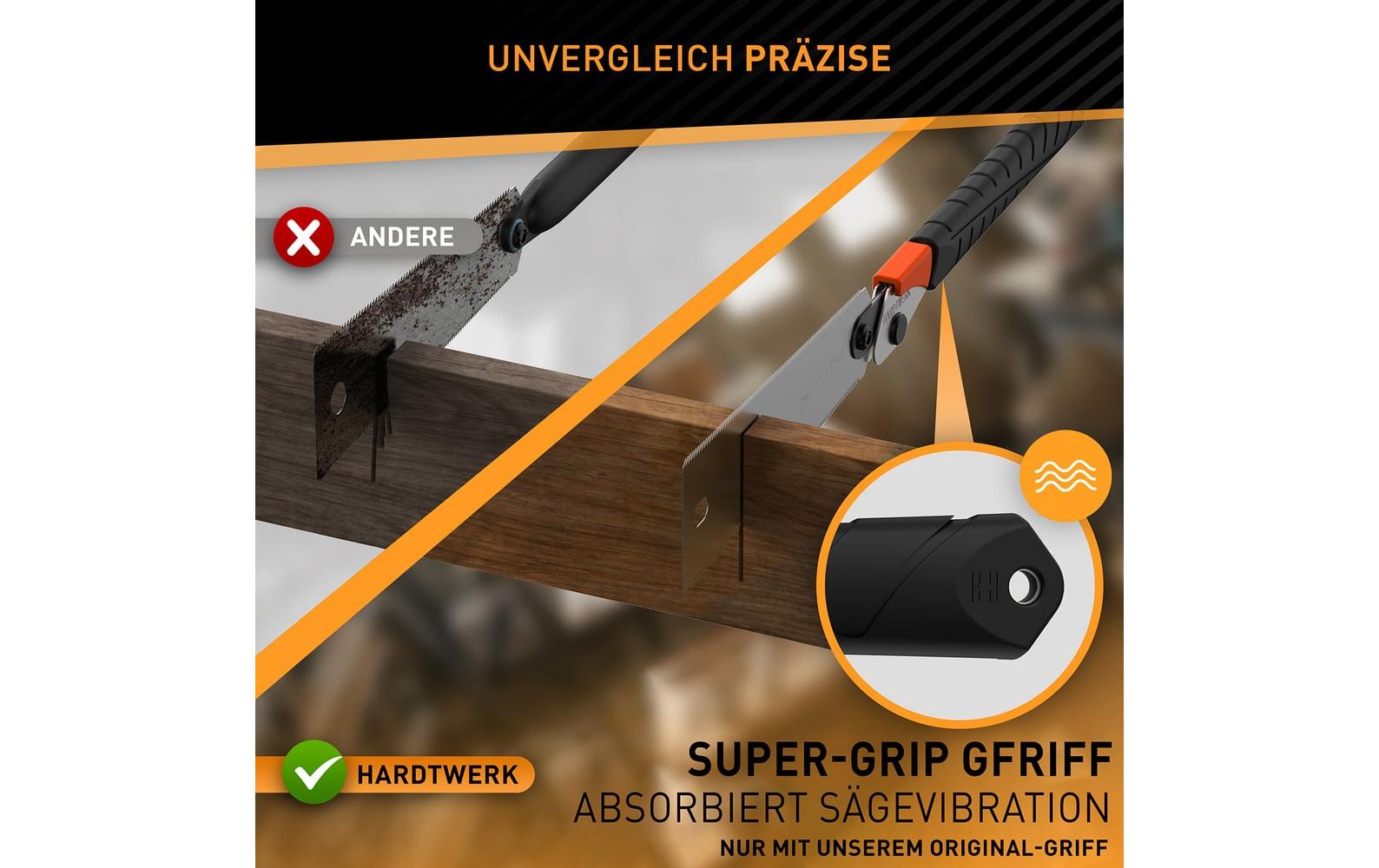 Hardtwerk Sägeblatt für Japansäge Hanzo 240 mm