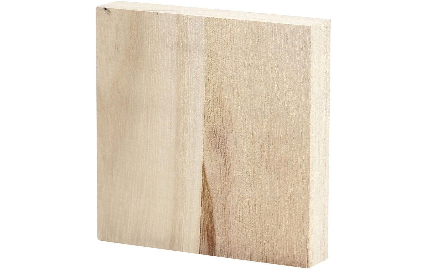 Creativ Company Holzartikel 9.6 x 9.6 cm Platte quadratisch Creativ Company Holzartikel 9.6 x 9.6 cm Platte quadratisch