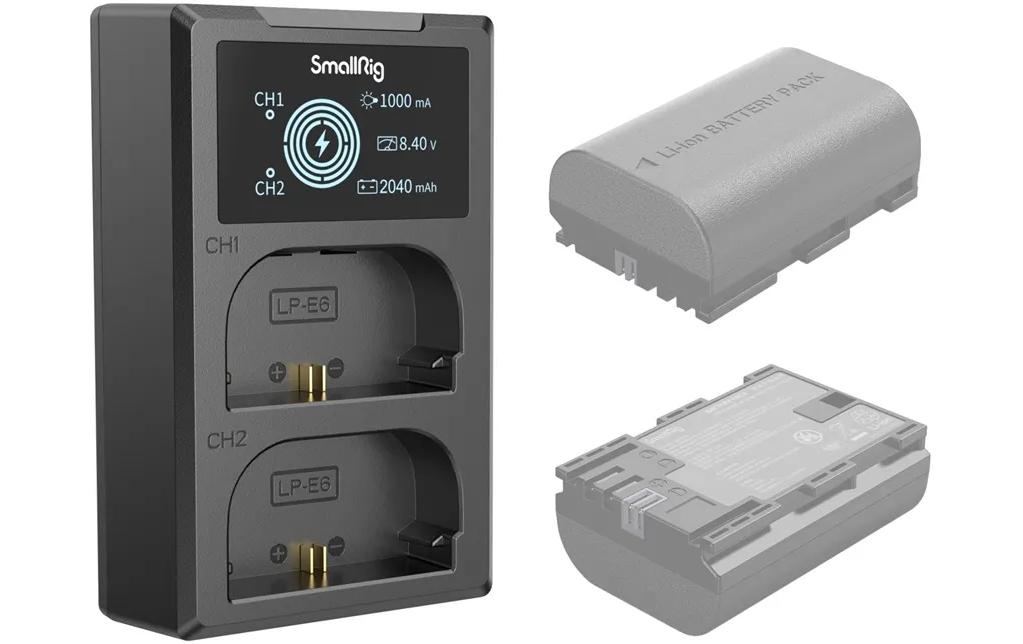 Smallrig Ladegerät Canon LP-E6NH
