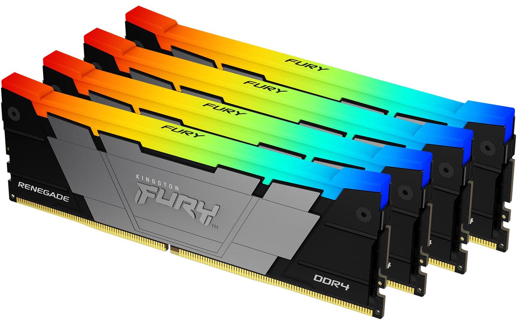 Kingston DDR4-RAM FURY Renegade RGB 3200 MHz 4x 8 GB