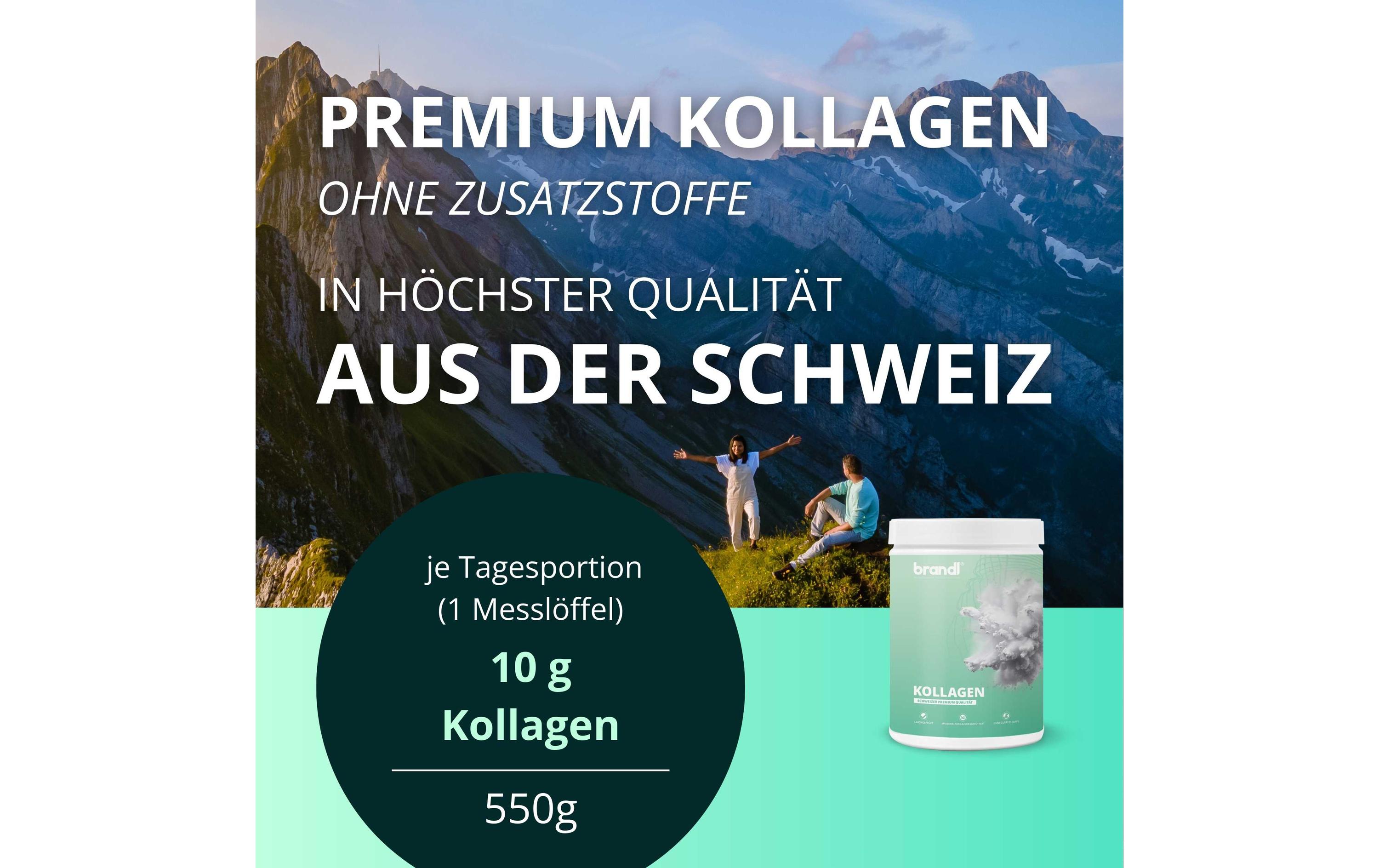 Brandl-Nutrition Pulver Kollagen Neutral 550 g