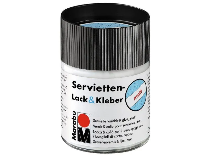 Marabu Servietten-Lack & Kleber matt 50 ml