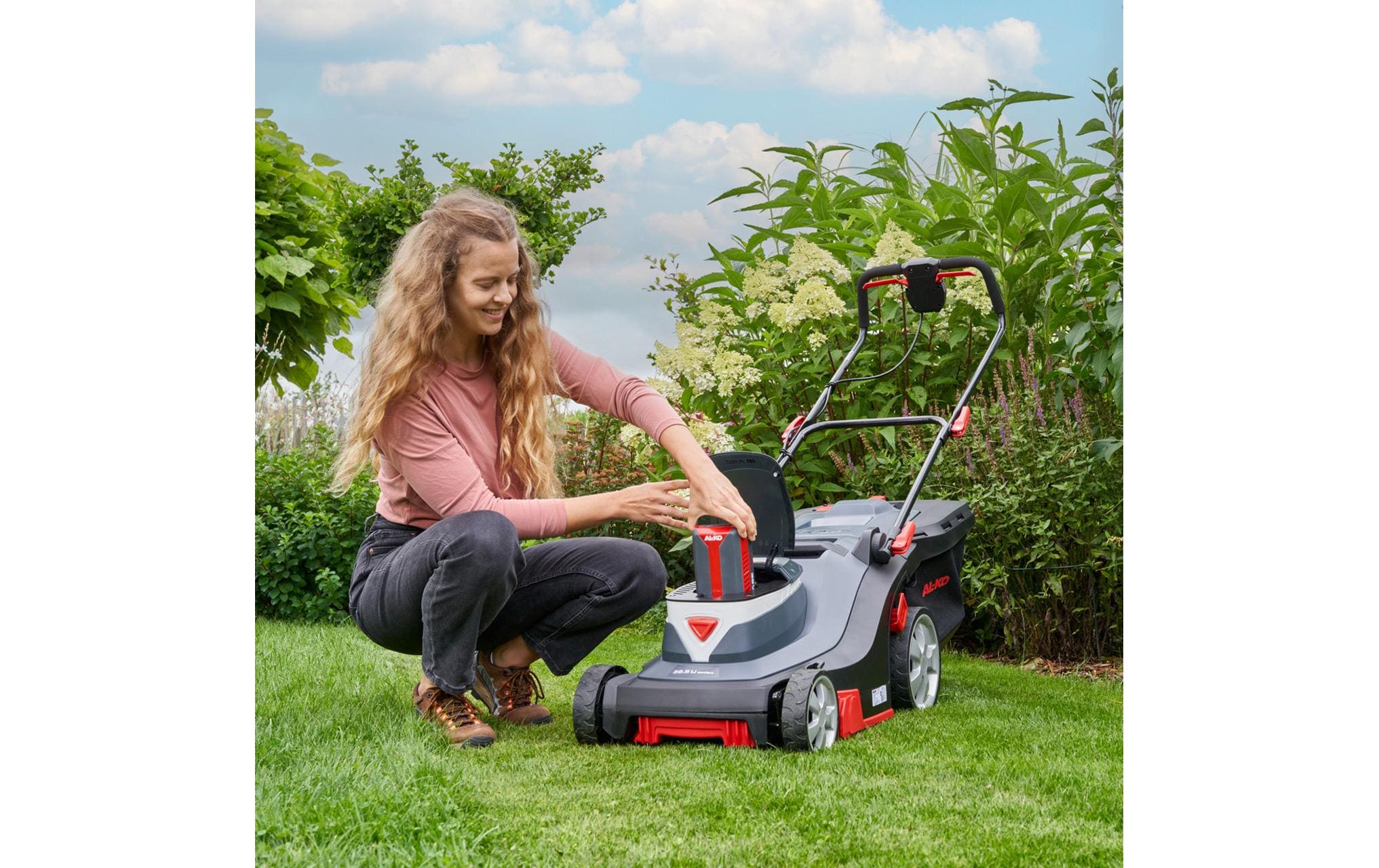 AL-KO Akku-Rasenmäher 36 V 38.5 Li Comfort SET